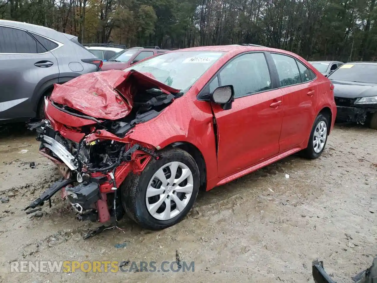 1 Photograph of a damaged car 5YFEPMAEXMP236024 TOYOTA COROLLA 2021