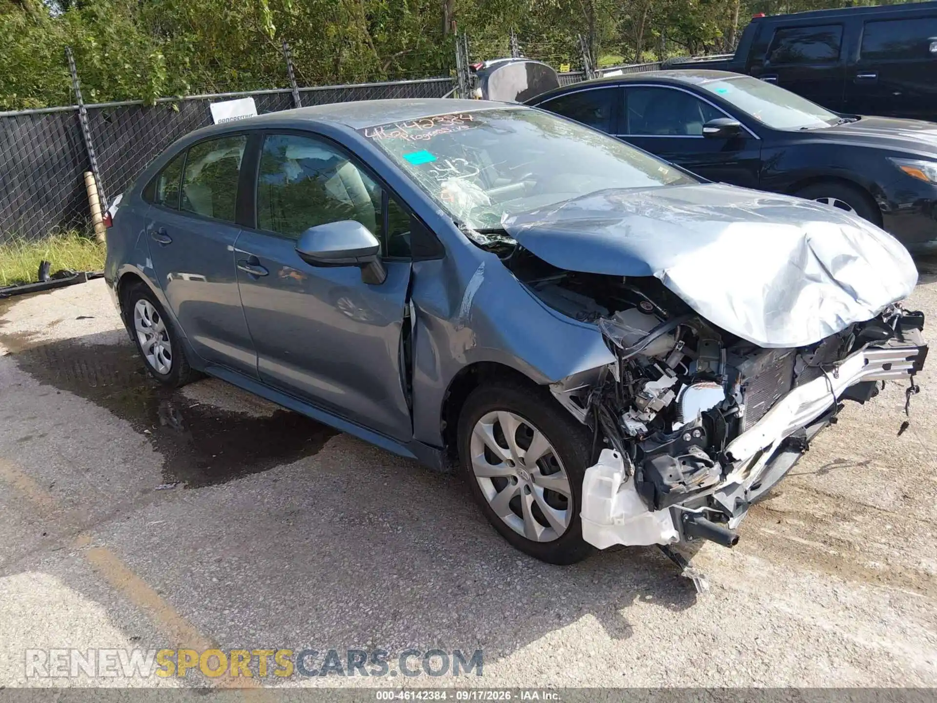 1 Photograph of a damaged car 5YFEPMAEXMP236931 TOYOTA COROLLA 2021