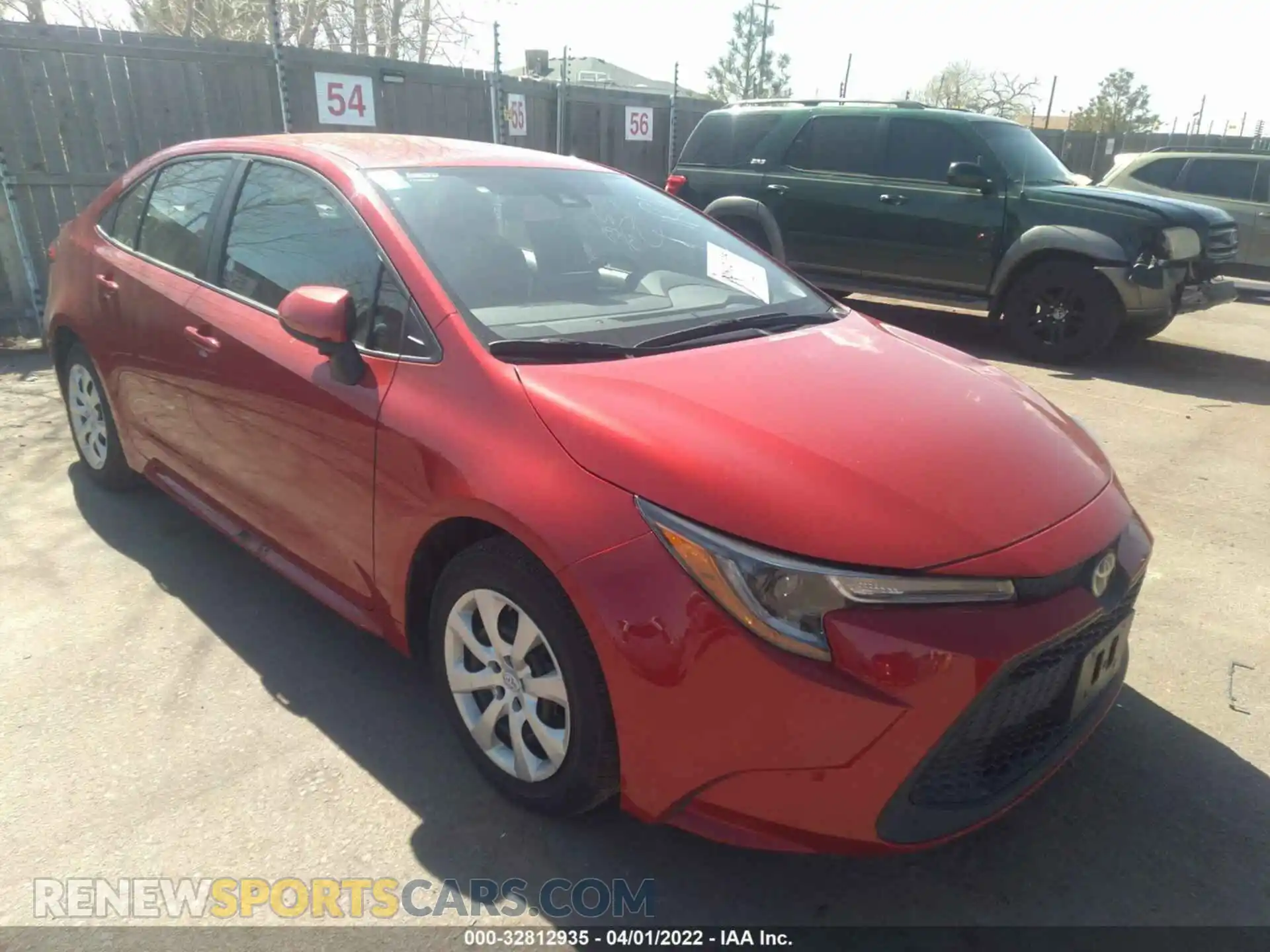 1 Photograph of a damaged car 5YFEPMAEXMP238579 TOYOTA COROLLA 2021