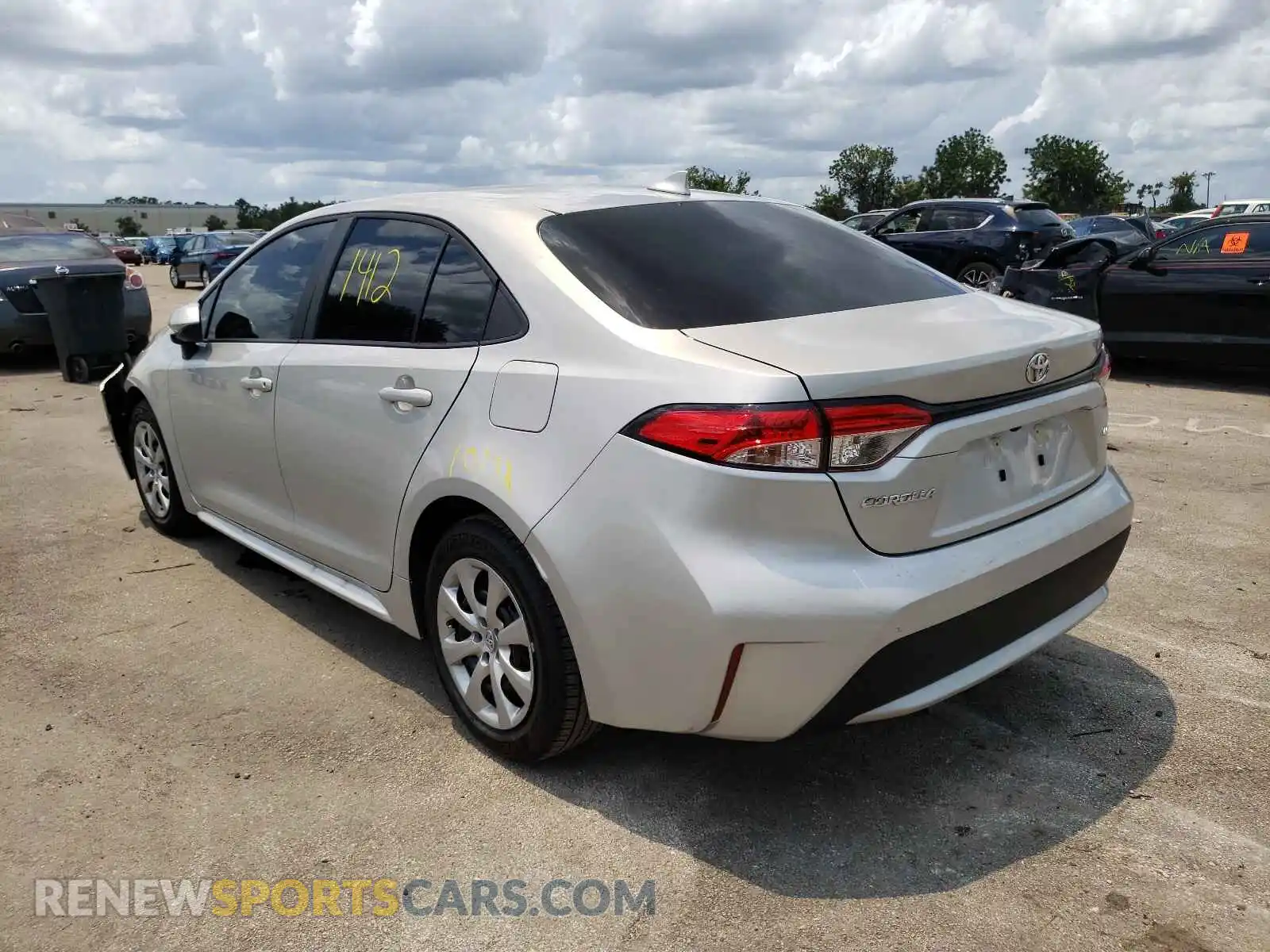 3 Photograph of a damaged car 5YFEPMAEXMP238873 TOYOTA COROLLA 2021