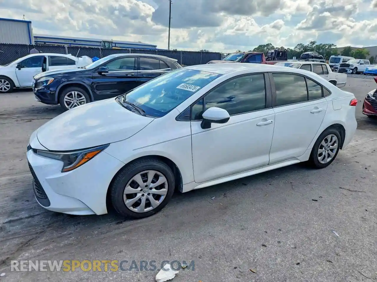 1 Photograph of a damaged car 5YFEPMAEXMP239411 TOYOTA COROLLA 2021