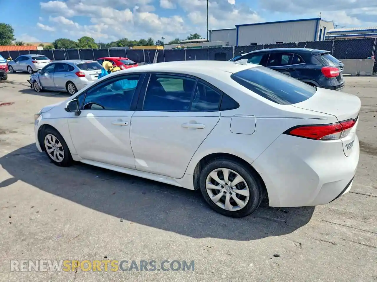 2 Photograph of a damaged car 5YFEPMAEXMP239411 TOYOTA COROLLA 2021