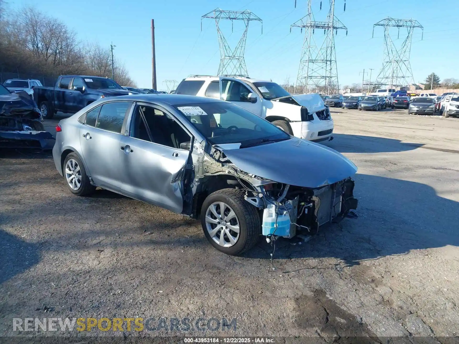 1 Photograph of a damaged car 5YFEPMAEXMP240221 TOYOTA COROLLA 2021