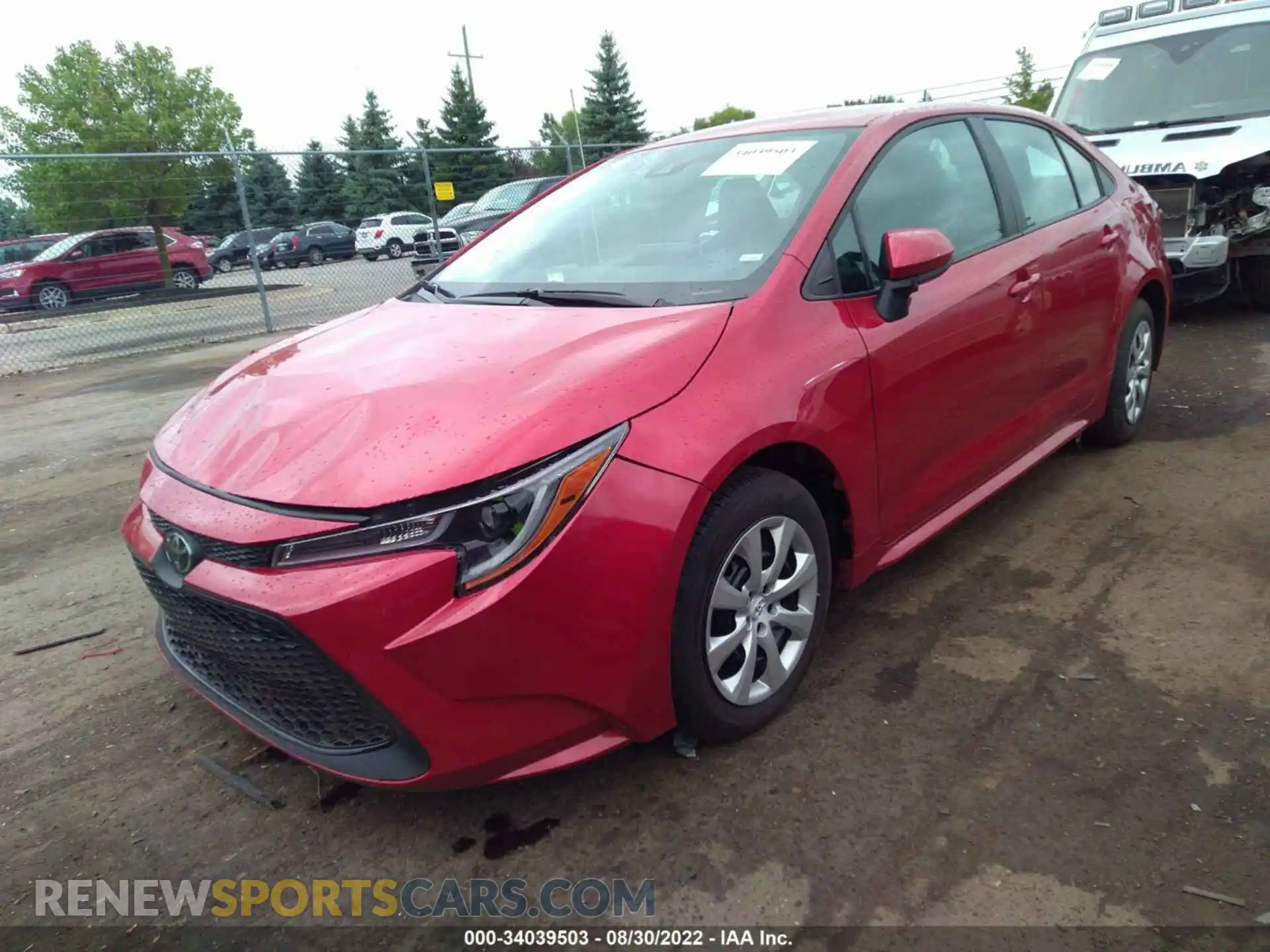 2 Photograph of a damaged car 5YFEPMAEXMP241093 TOYOTA COROLLA 2021