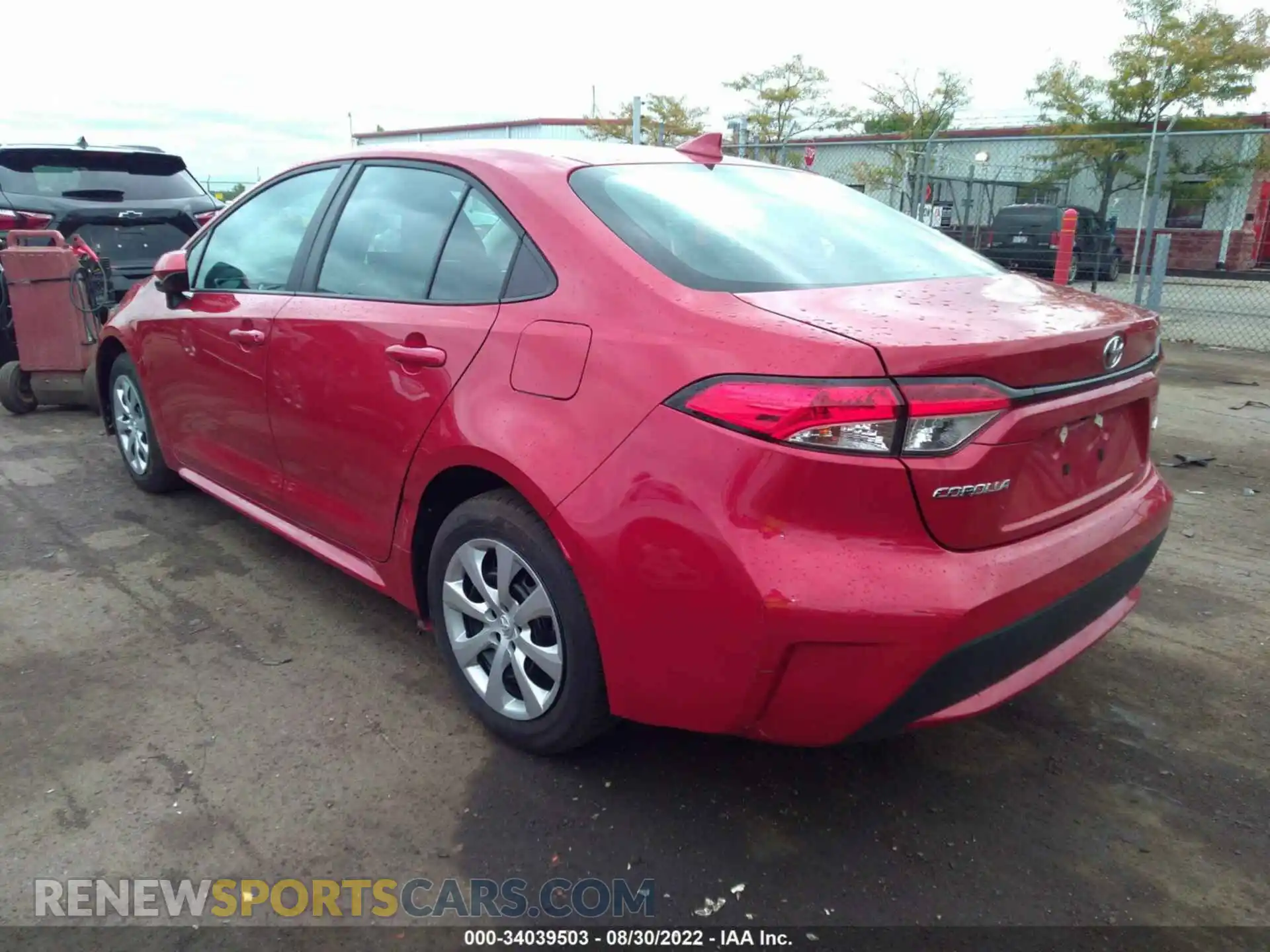 3 Photograph of a damaged car 5YFEPMAEXMP241093 TOYOTA COROLLA 2021