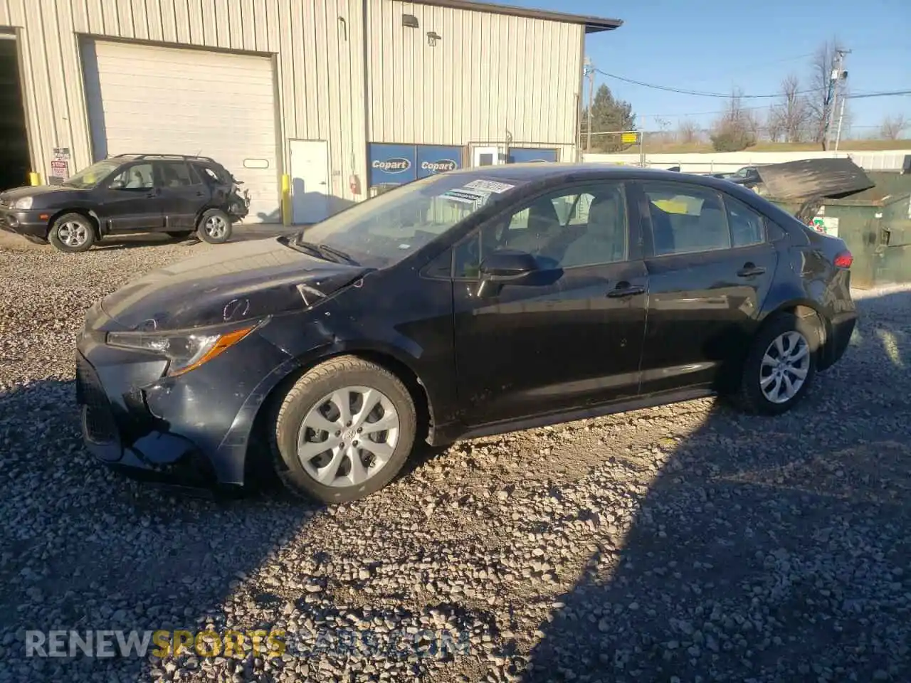 1 Photograph of a damaged car 5YFEPMAEXMP241255 TOYOTA COROLLA 2021