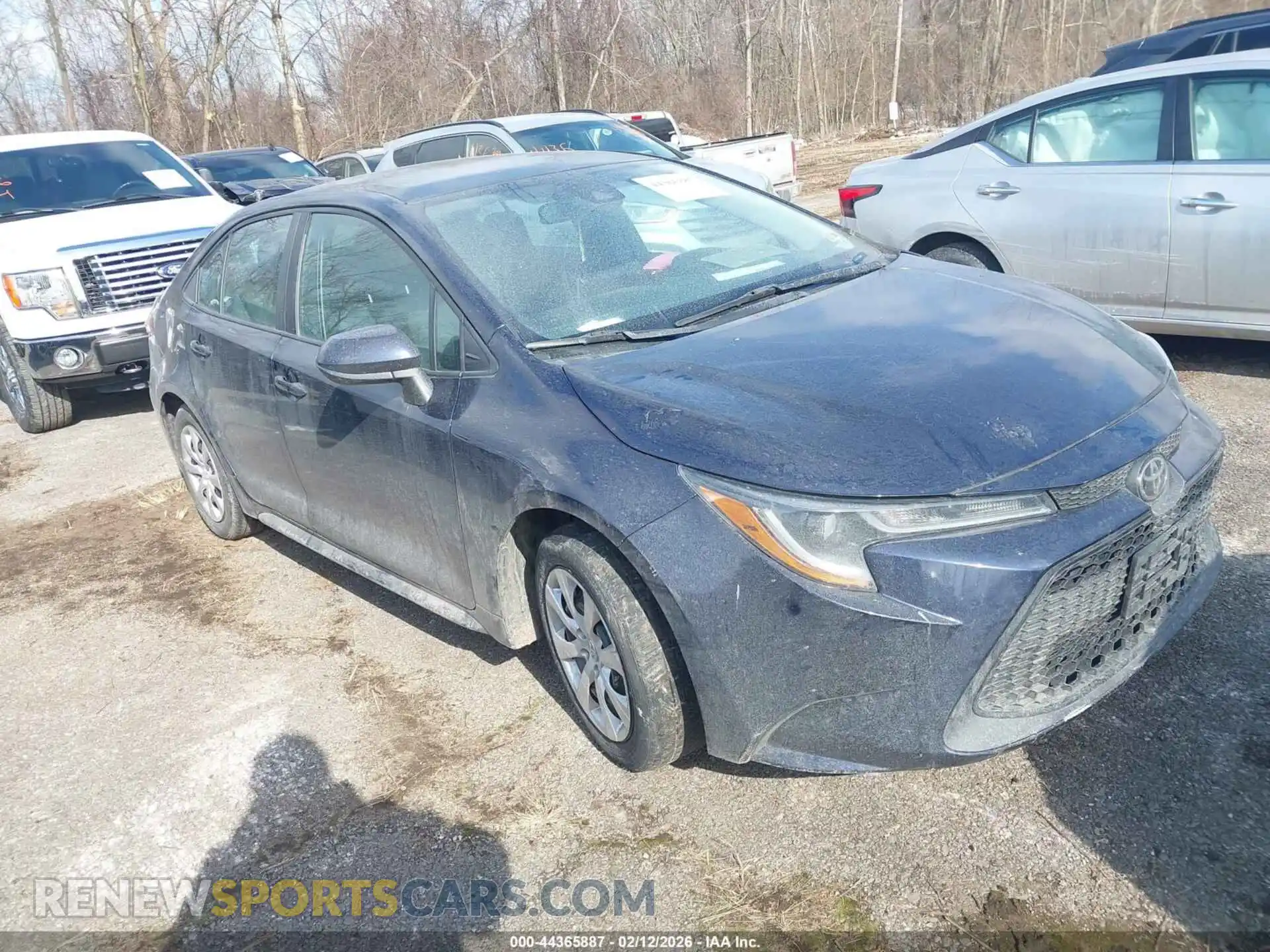 1 Photograph of a damaged car 5YFEPMAEXMP241904 TOYOTA COROLLA 2021