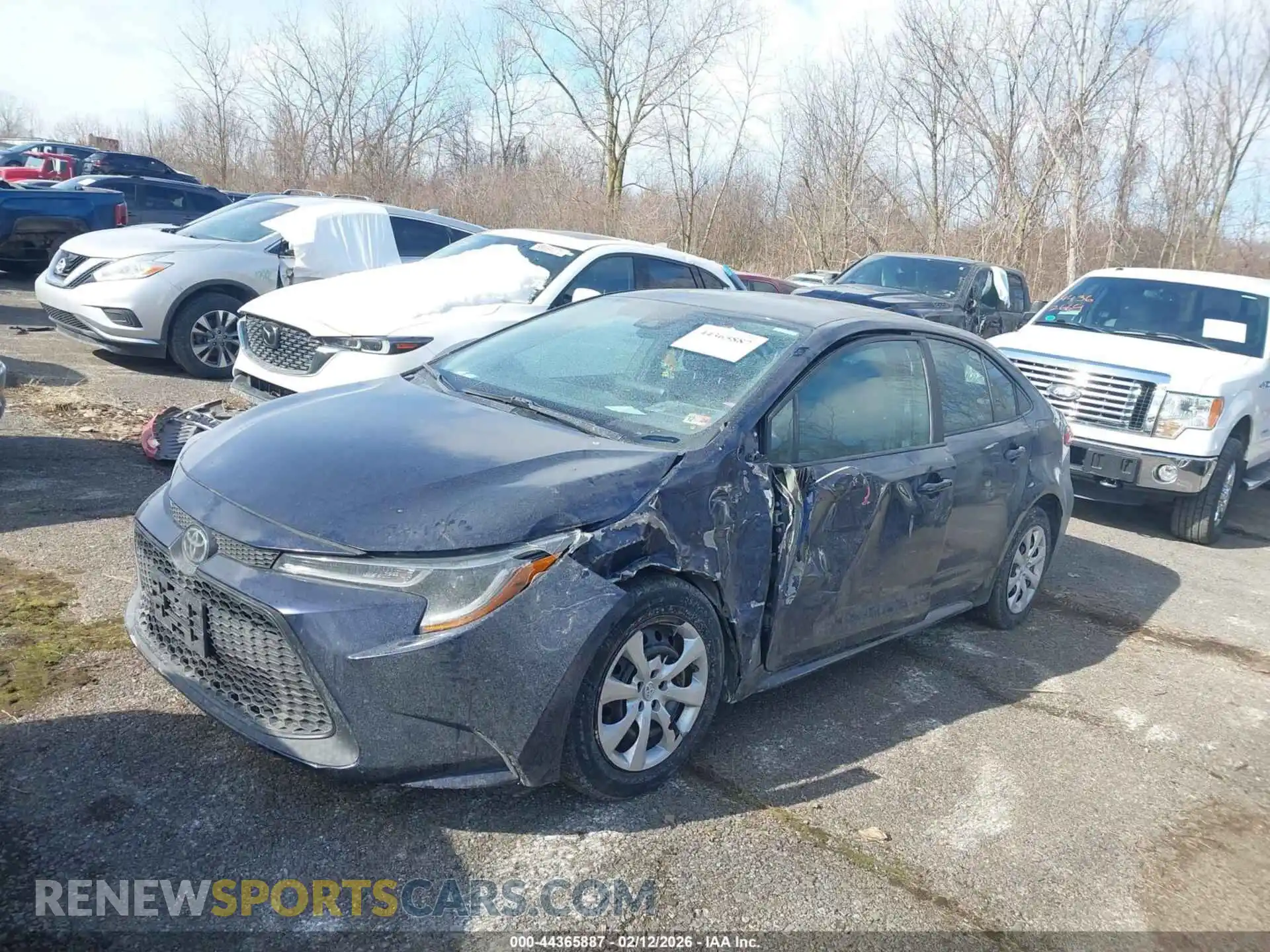 2 Photograph of a damaged car 5YFEPMAEXMP241904 TOYOTA COROLLA 2021