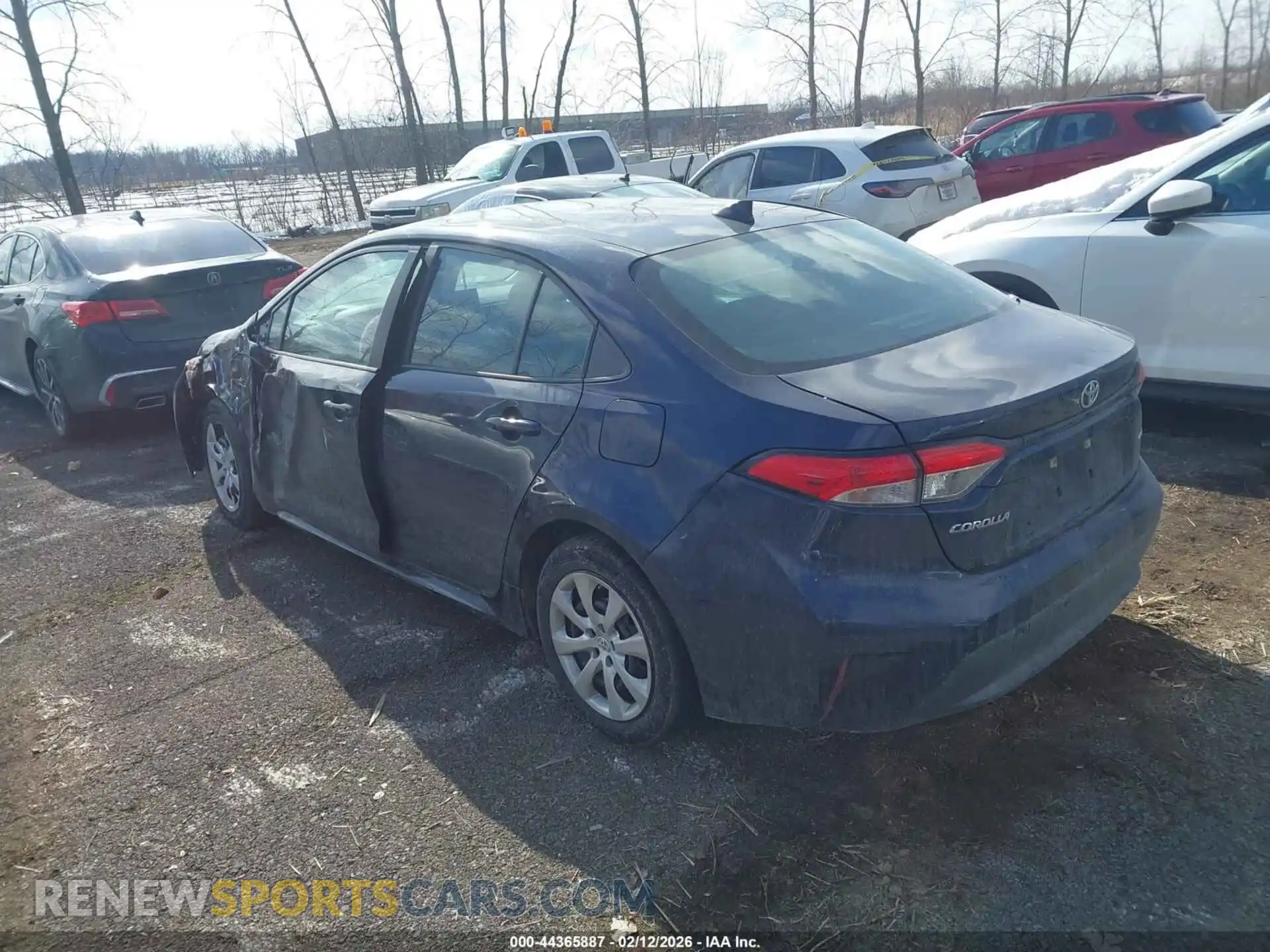 3 Photograph of a damaged car 5YFEPMAEXMP241904 TOYOTA COROLLA 2021