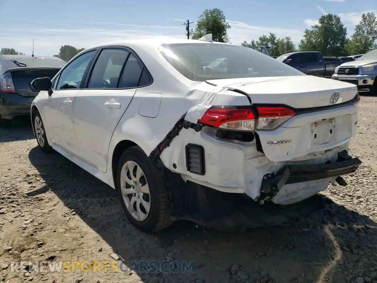 3 Photograph of a damaged car 5YFEPMAEXMP243118 TOYOTA COROLLA 2021