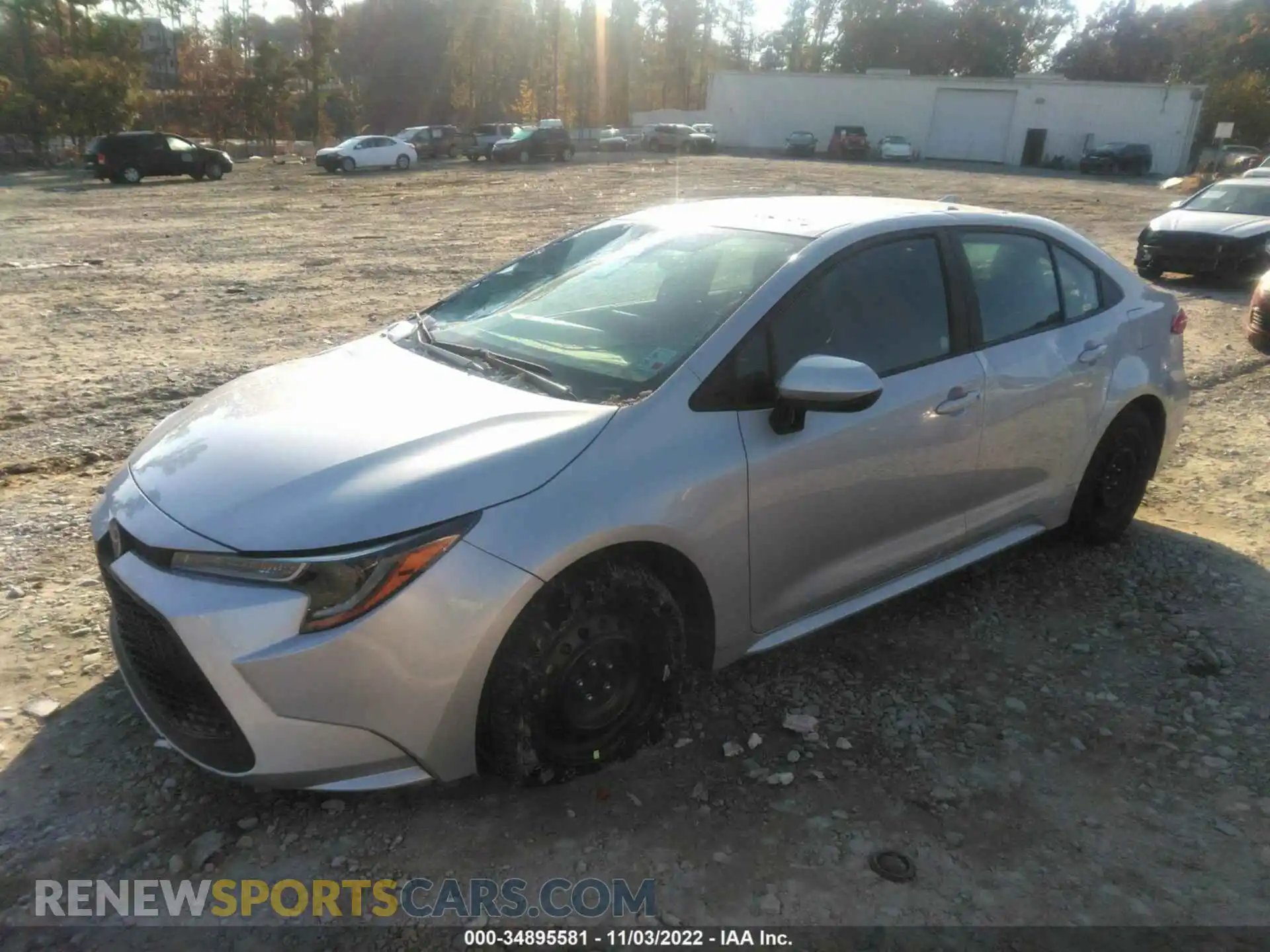 2 Photograph of a damaged car 5YFEPMAEXMP247251 TOYOTA COROLLA 2021