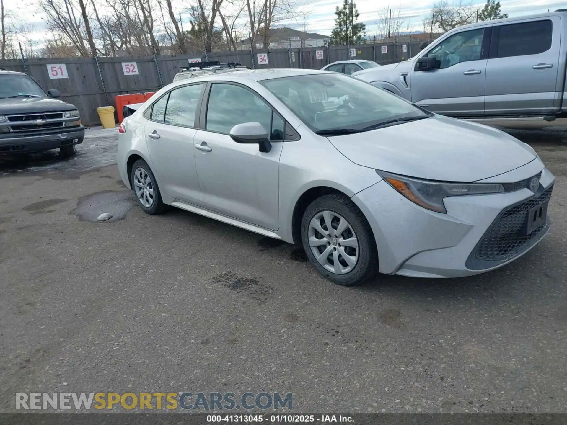 1 Photograph of a damaged car 5YFEPMAEXMP249615 TOYOTA COROLLA 2021