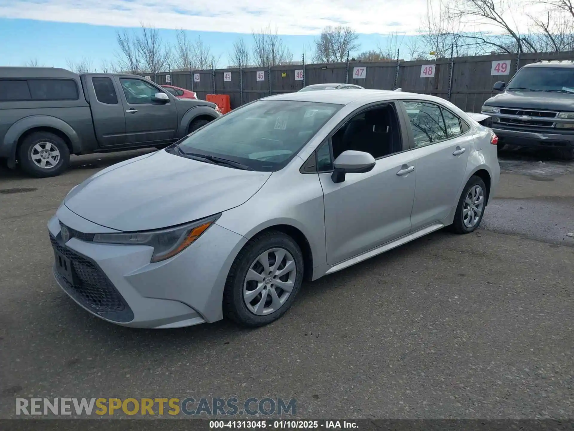 2 Photograph of a damaged car 5YFEPMAEXMP249615 TOYOTA COROLLA 2021