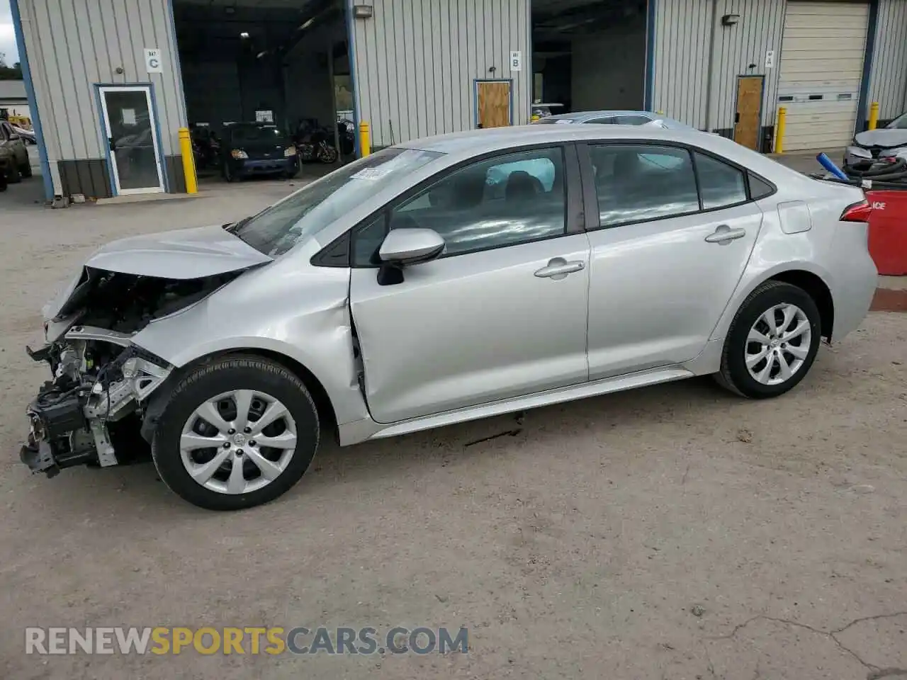 1 Photograph of a damaged car 5YFEPMAEXMP254572 TOYOTA COROLLA 2021