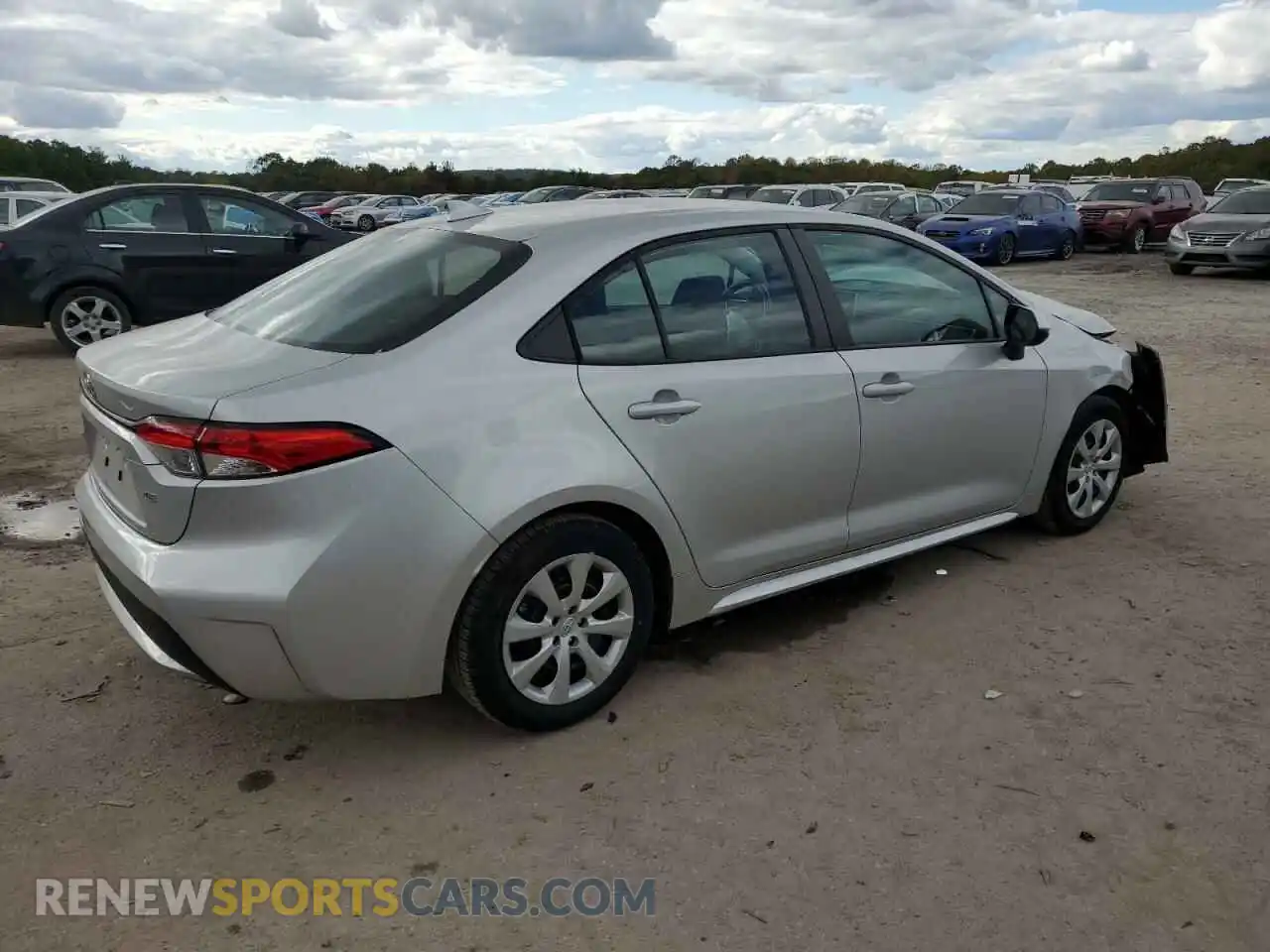 3 Photograph of a damaged car 5YFEPMAEXMP254572 TOYOTA COROLLA 2021