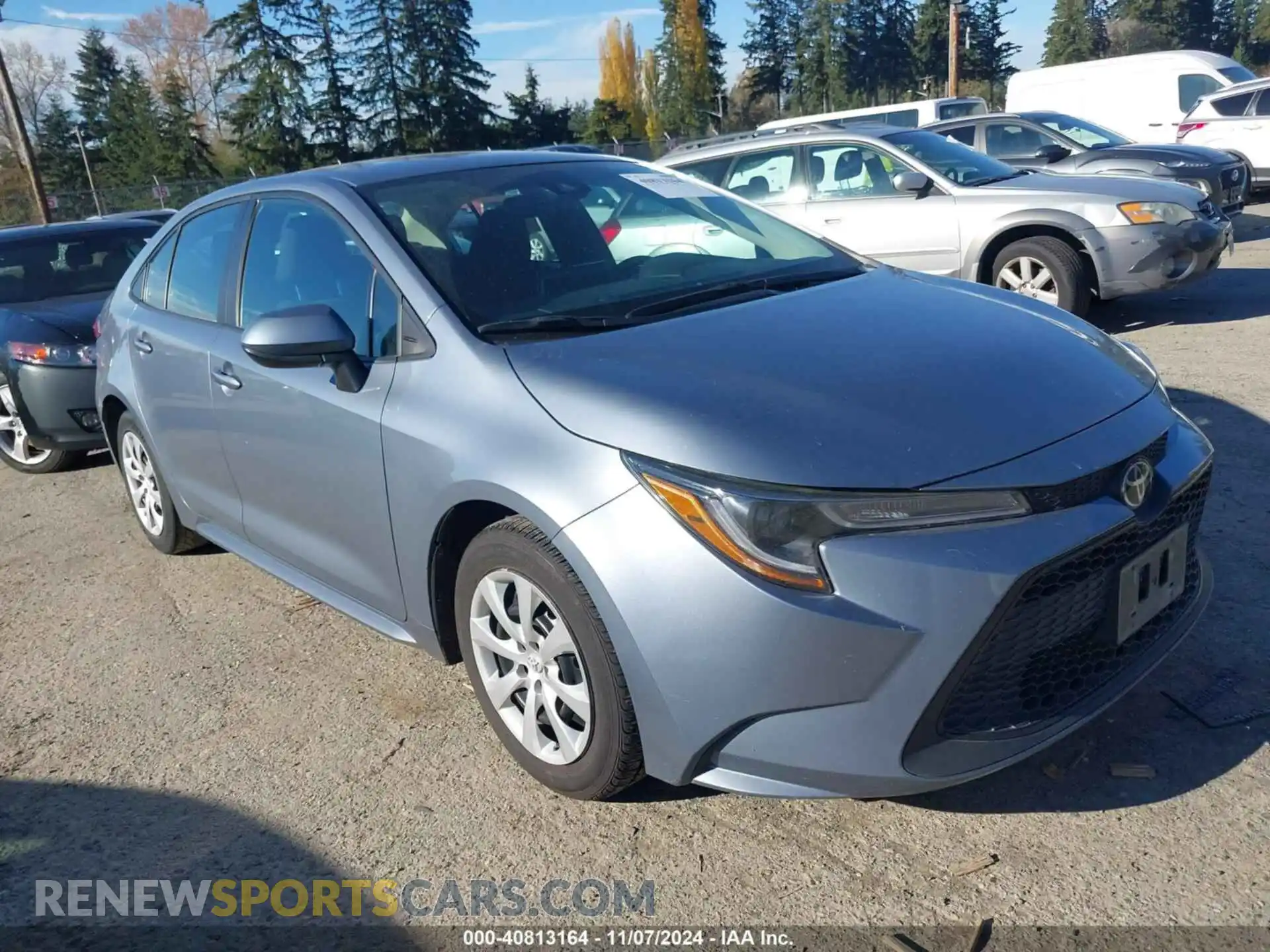 1 fotografías del automóvil dañado 5YFEPMAEXMP254863 TOYOTA COROLLA 2021