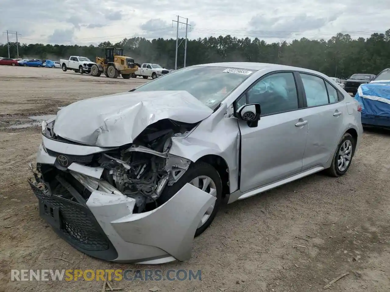 1 Photograph of a damaged car 5YFEPMAEXMP255947 TOYOTA COROLLA 2021