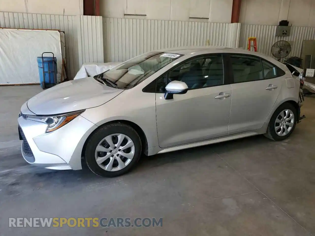 1 Photograph of a damaged car 5YFEPMAEXMP256550 TOYOTA COROLLA 2021