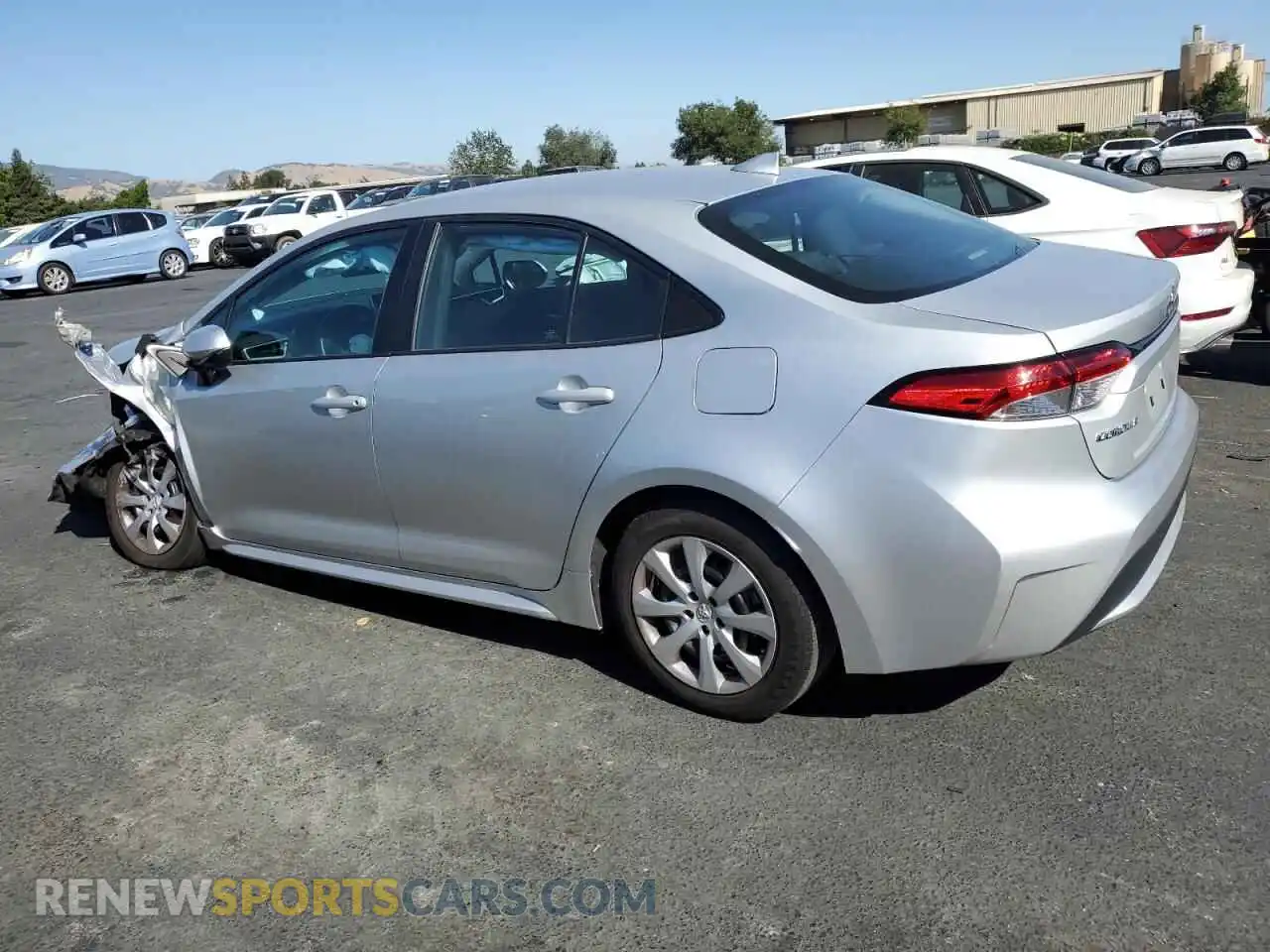 2 Photograph of a damaged car 5YFEPMAEXMP257469 TOYOTA COROLLA 2021