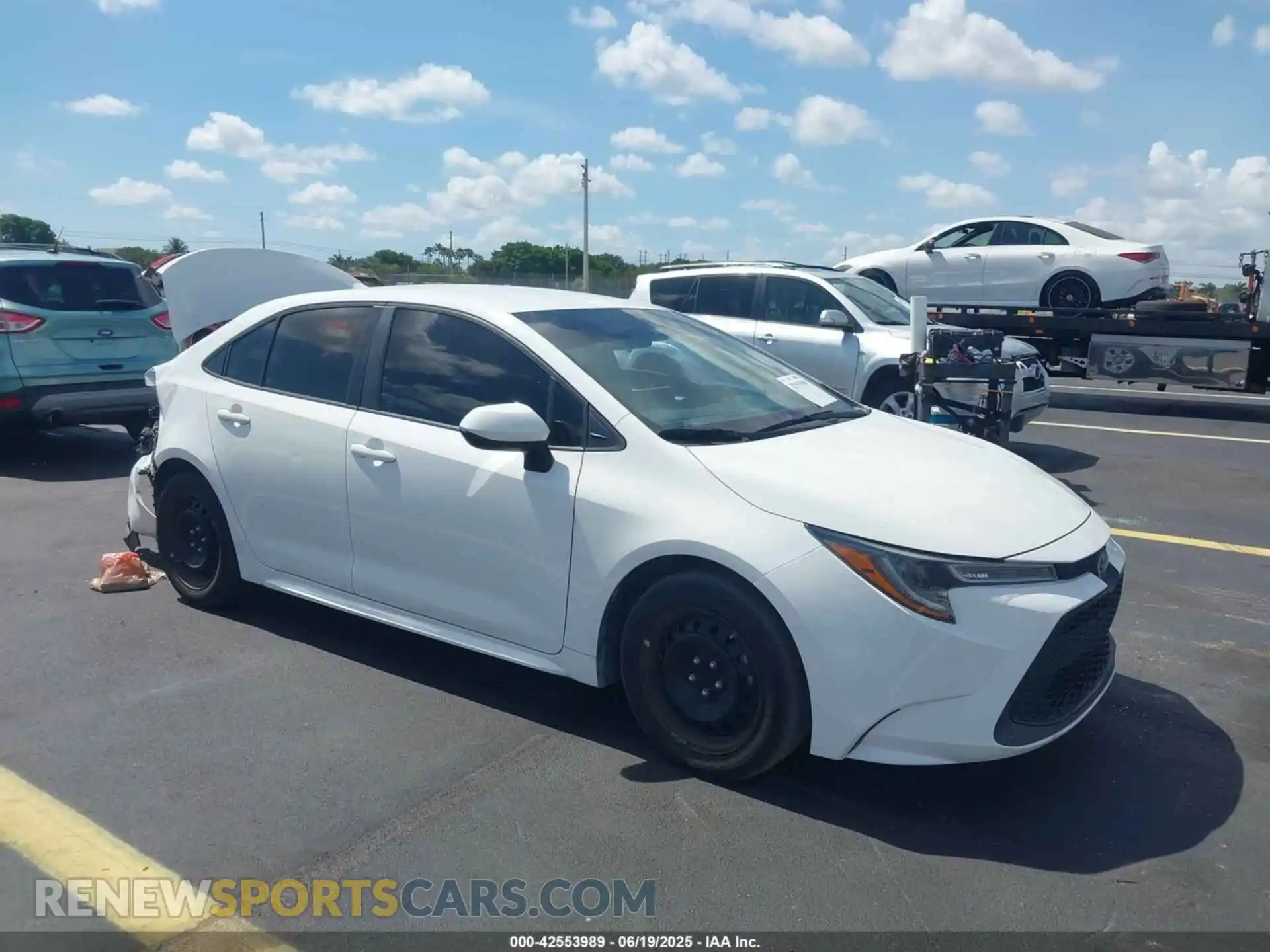 1 Photograph of a damaged car 5YFEPMAEXMP257763 TOYOTA COROLLA 2021
