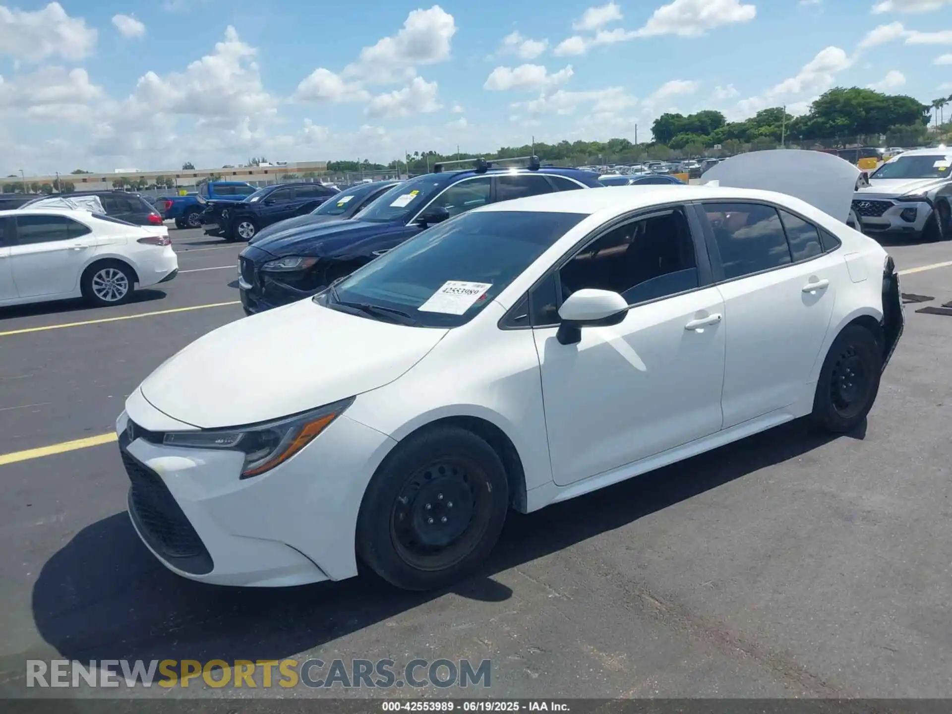 2 Photograph of a damaged car 5YFEPMAEXMP257763 TOYOTA COROLLA 2021