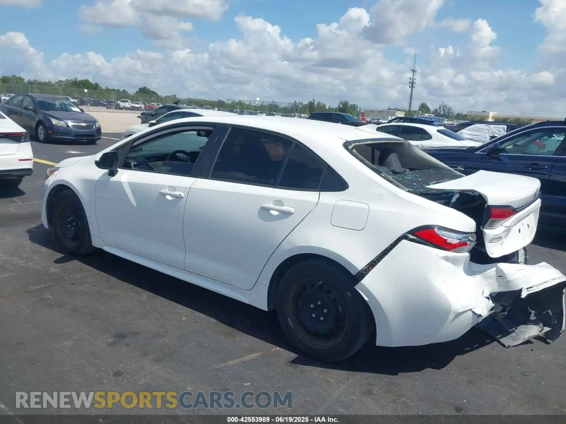 3 Photograph of a damaged car 5YFEPMAEXMP257763 TOYOTA COROLLA 2021