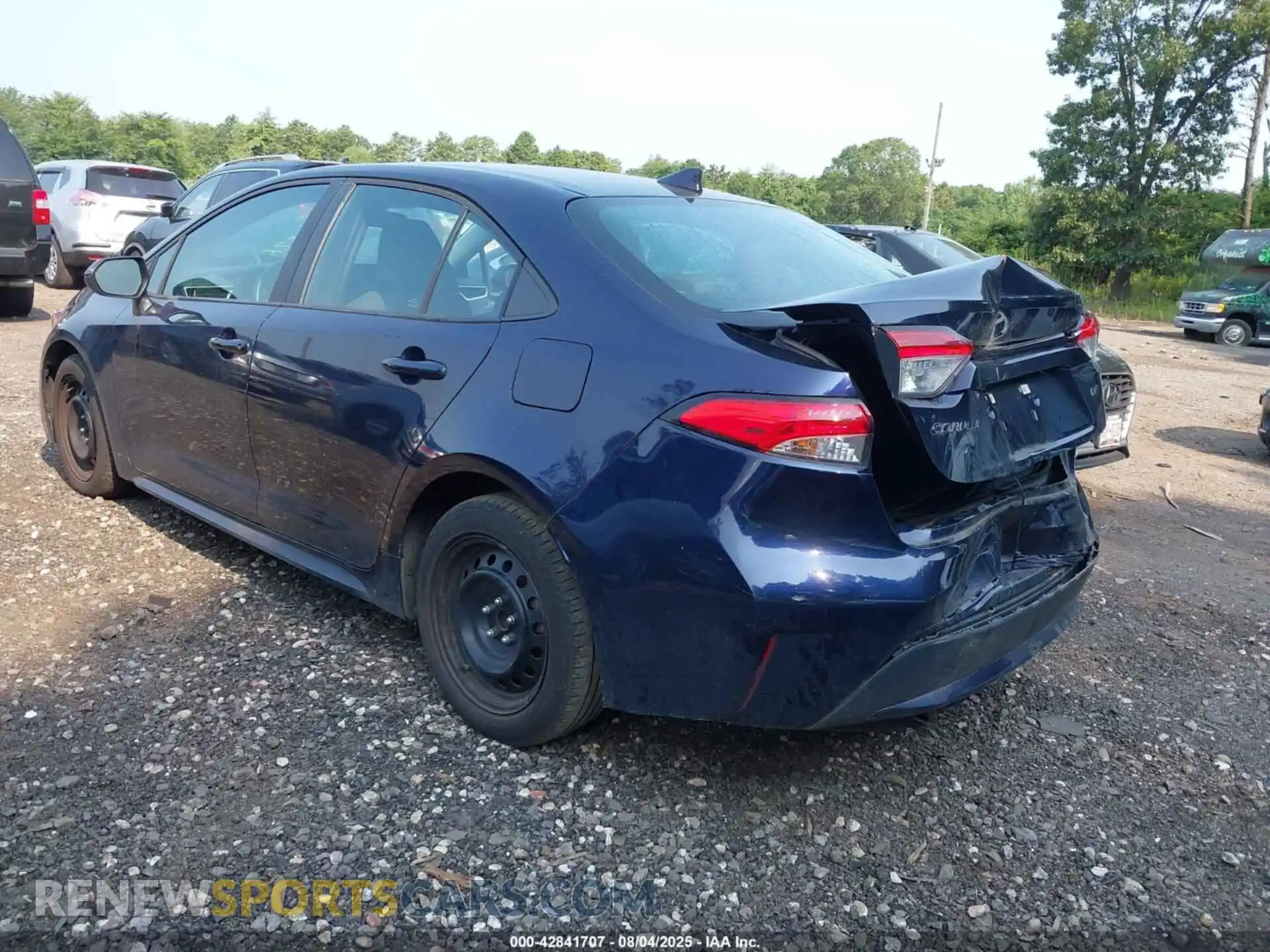 3 Photograph of a damaged car 5YFEPMAEXMP259058 TOYOTA COROLLA 2021
