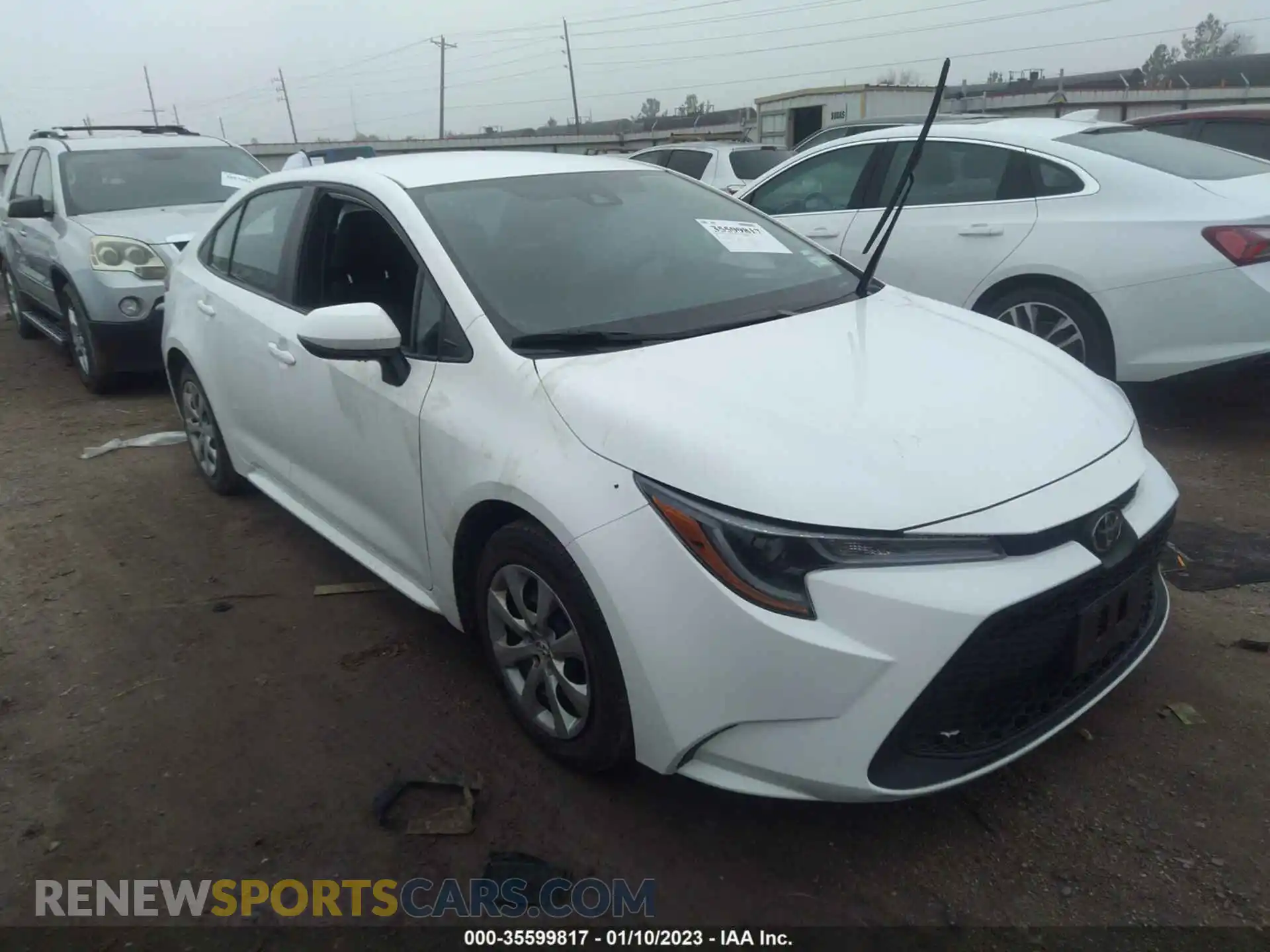 1 Photograph of a damaged car 5YFEPMAEXMP262123 TOYOTA COROLLA 2021