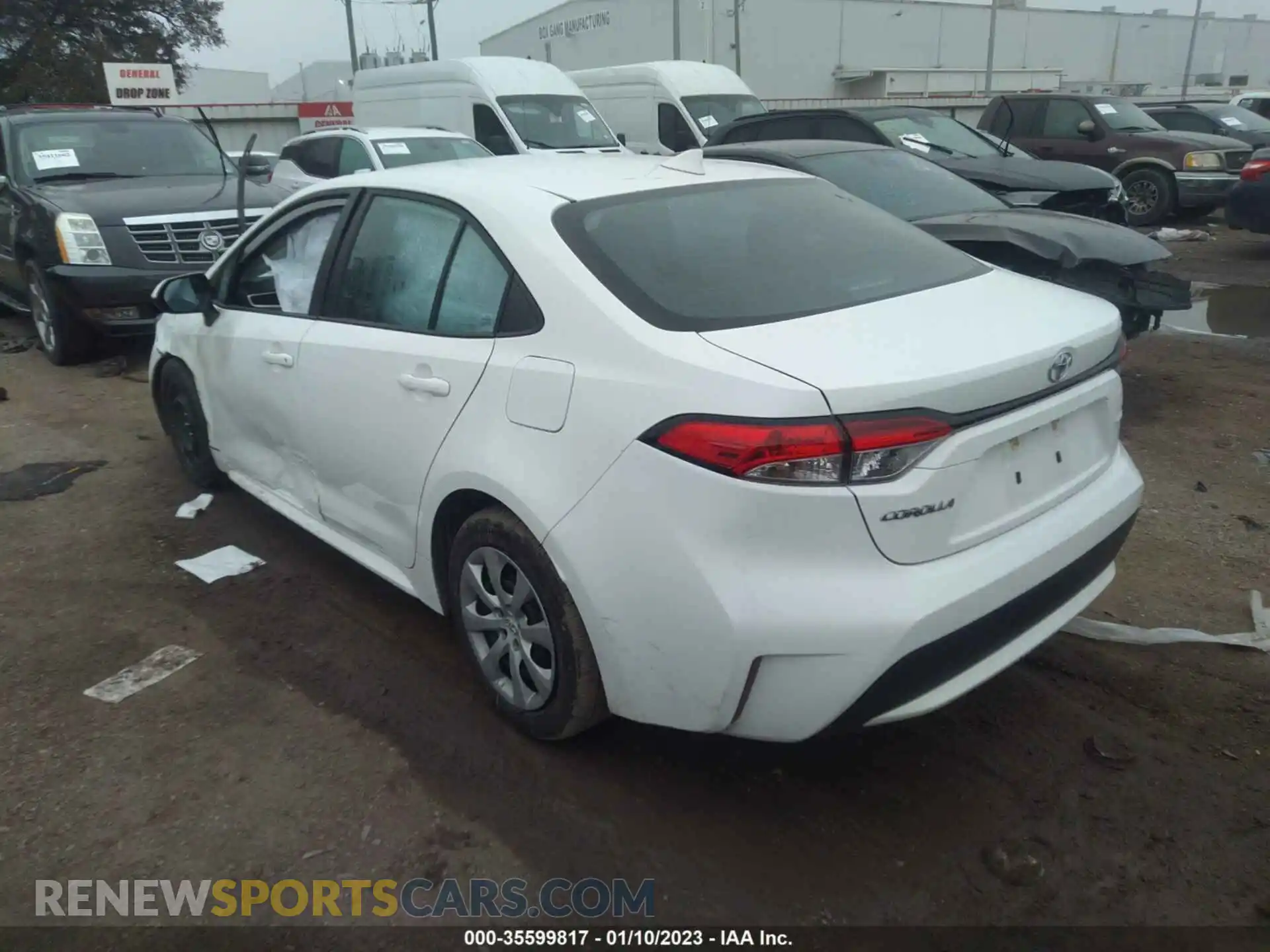 3 Photograph of a damaged car 5YFEPMAEXMP262123 TOYOTA COROLLA 2021
