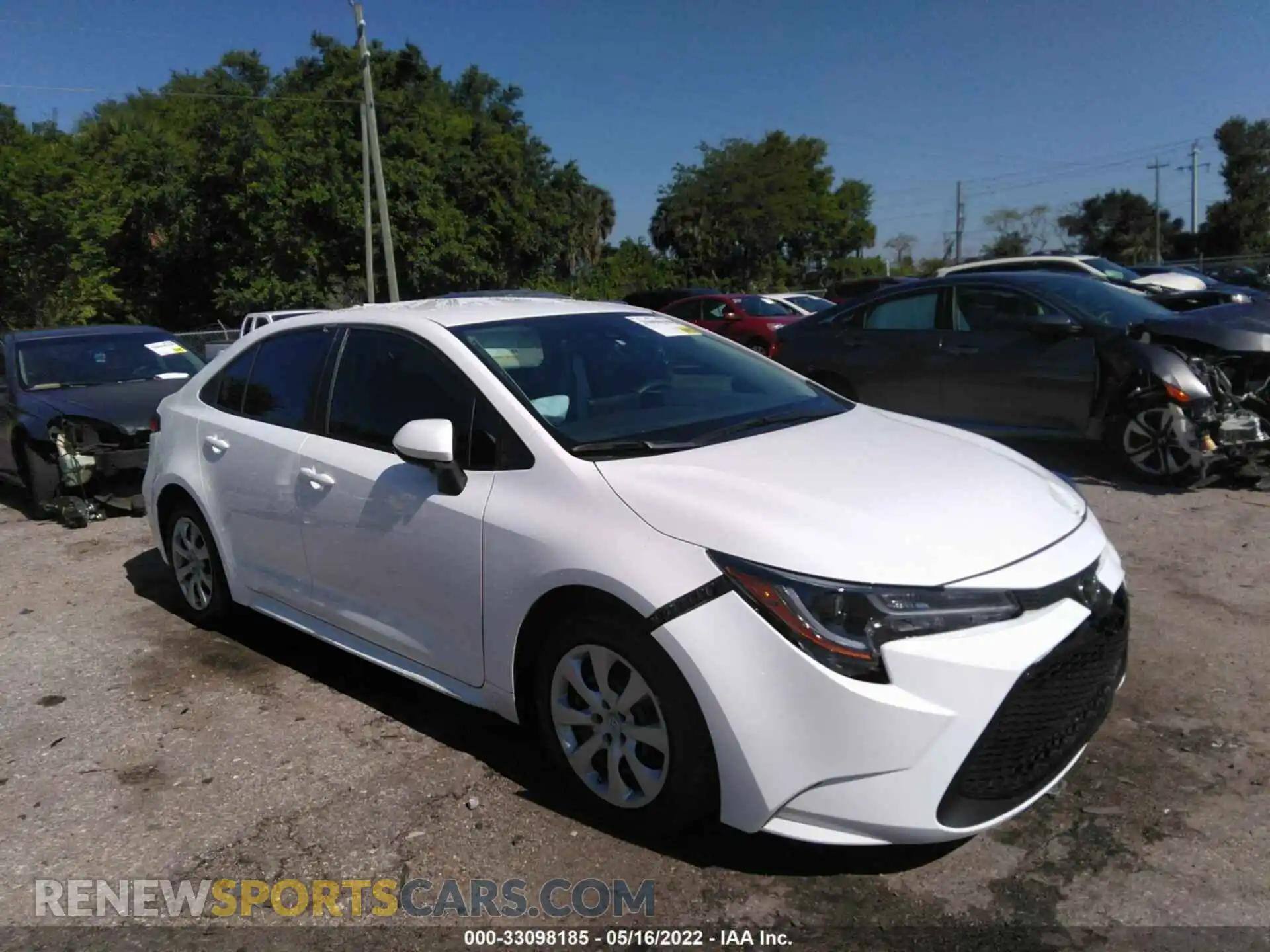1 Photograph of a damaged car 5YFEPMAEXMP265796 TOYOTA COROLLA 2021