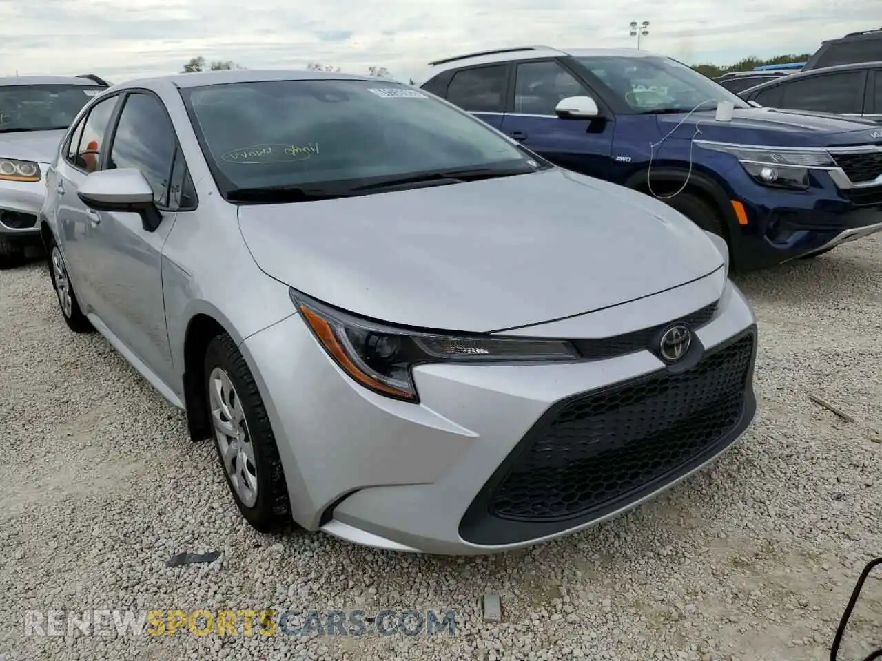 1 Фотография поврежденного автомобиля 5YFEPMAEXMP266379 TOYOTA COROLLA 2021