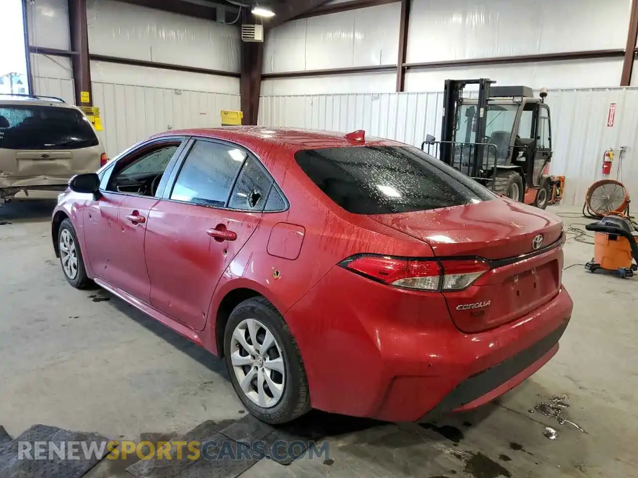 3 Фотография поврежденного автомобиля 5YFEPMAEXMP269427 TOYOTA COROLLA 2021