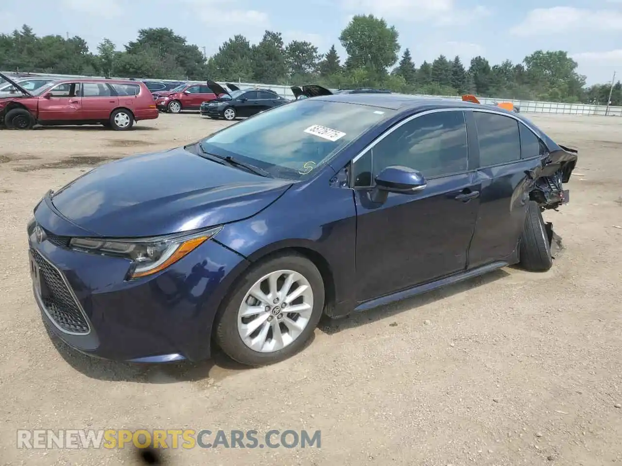1 Photograph of a damaged car 5YFFPMAE0MP177506 TOYOTA COROLLA 2021