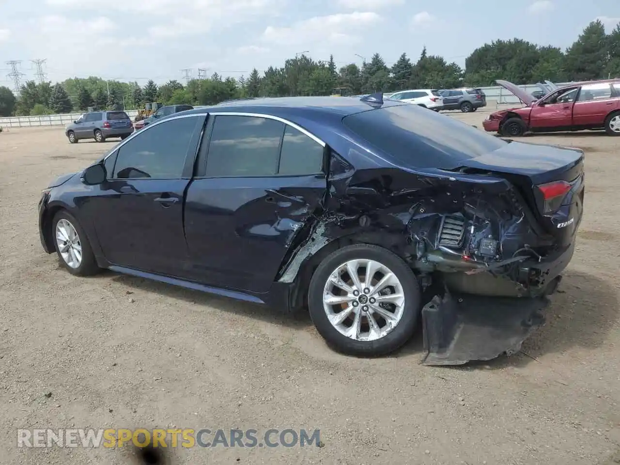 2 Photograph of a damaged car 5YFFPMAE0MP177506 TOYOTA COROLLA 2021
