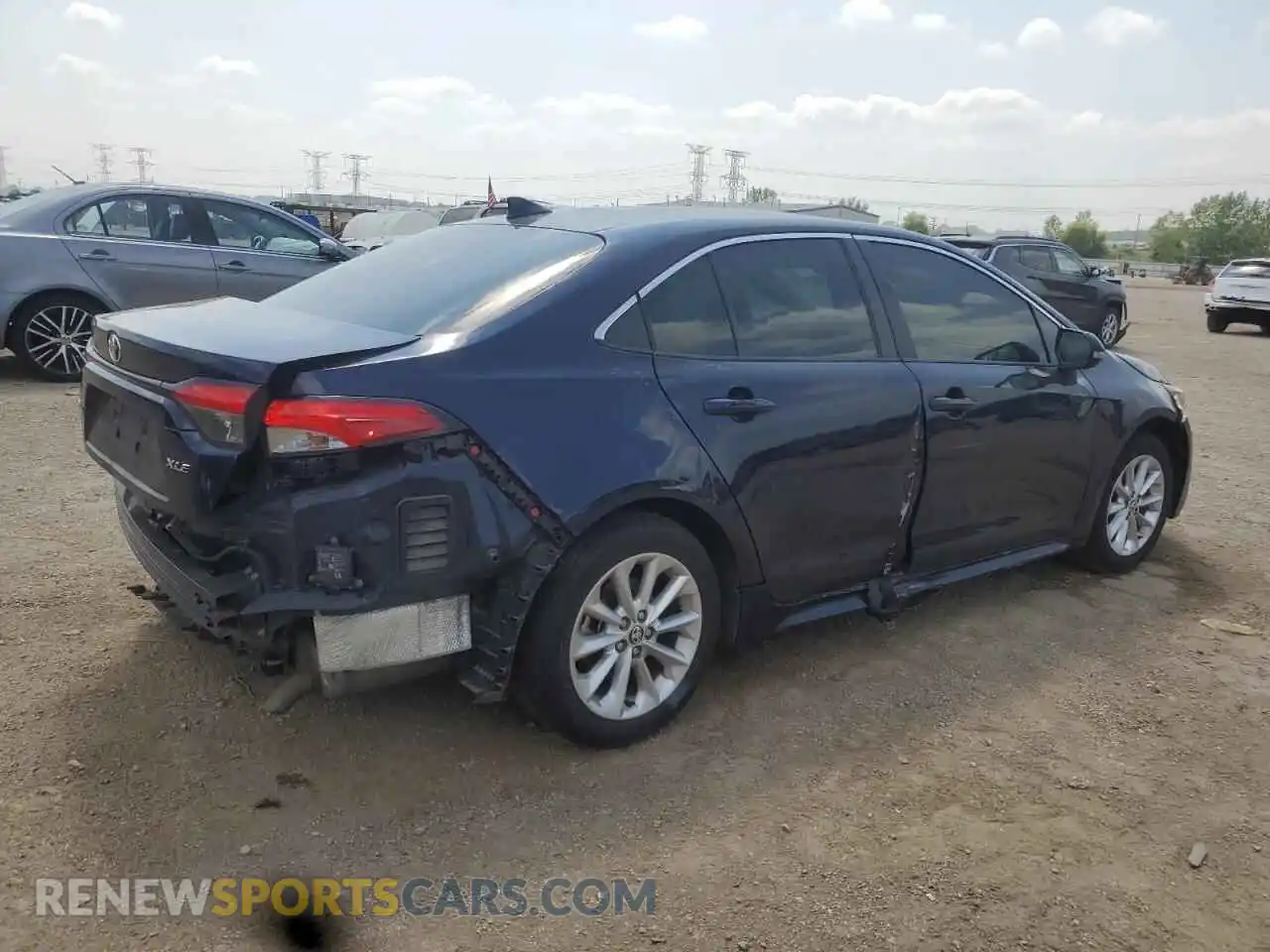 3 Photograph of a damaged car 5YFFPMAE0MP177506 TOYOTA COROLLA 2021