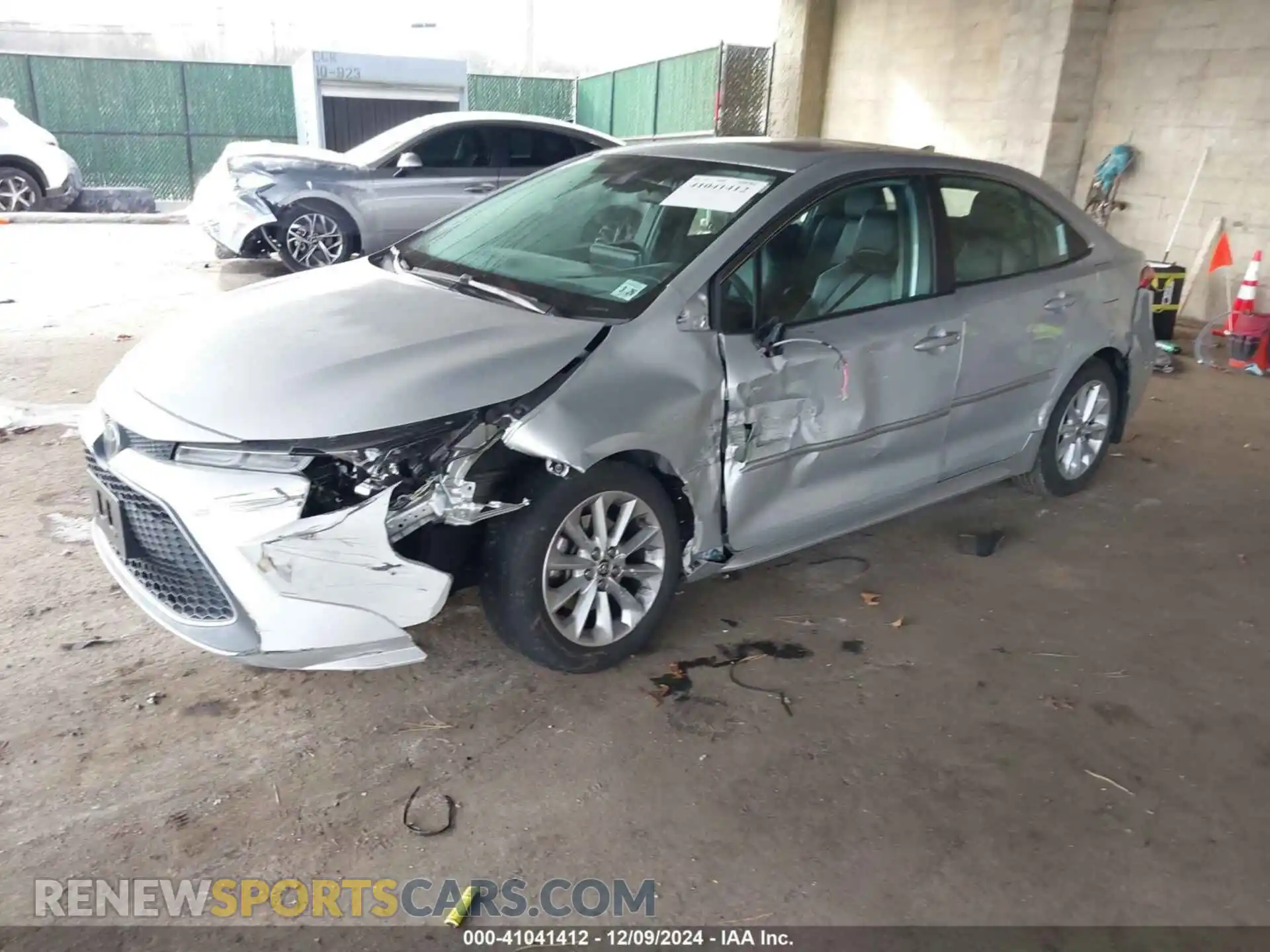 2 Photograph of a damaged car 5YFFPMAE1MP201635 TOYOTA COROLLA 2021