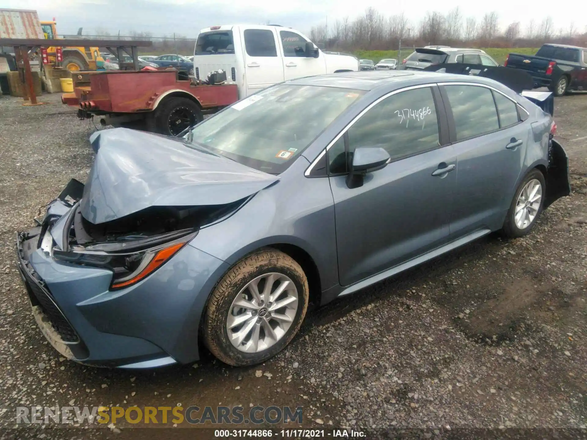 2 Фотография поврежденного автомобиля 5YFFPMAE5MP206594 TOYOTA COROLLA 2021