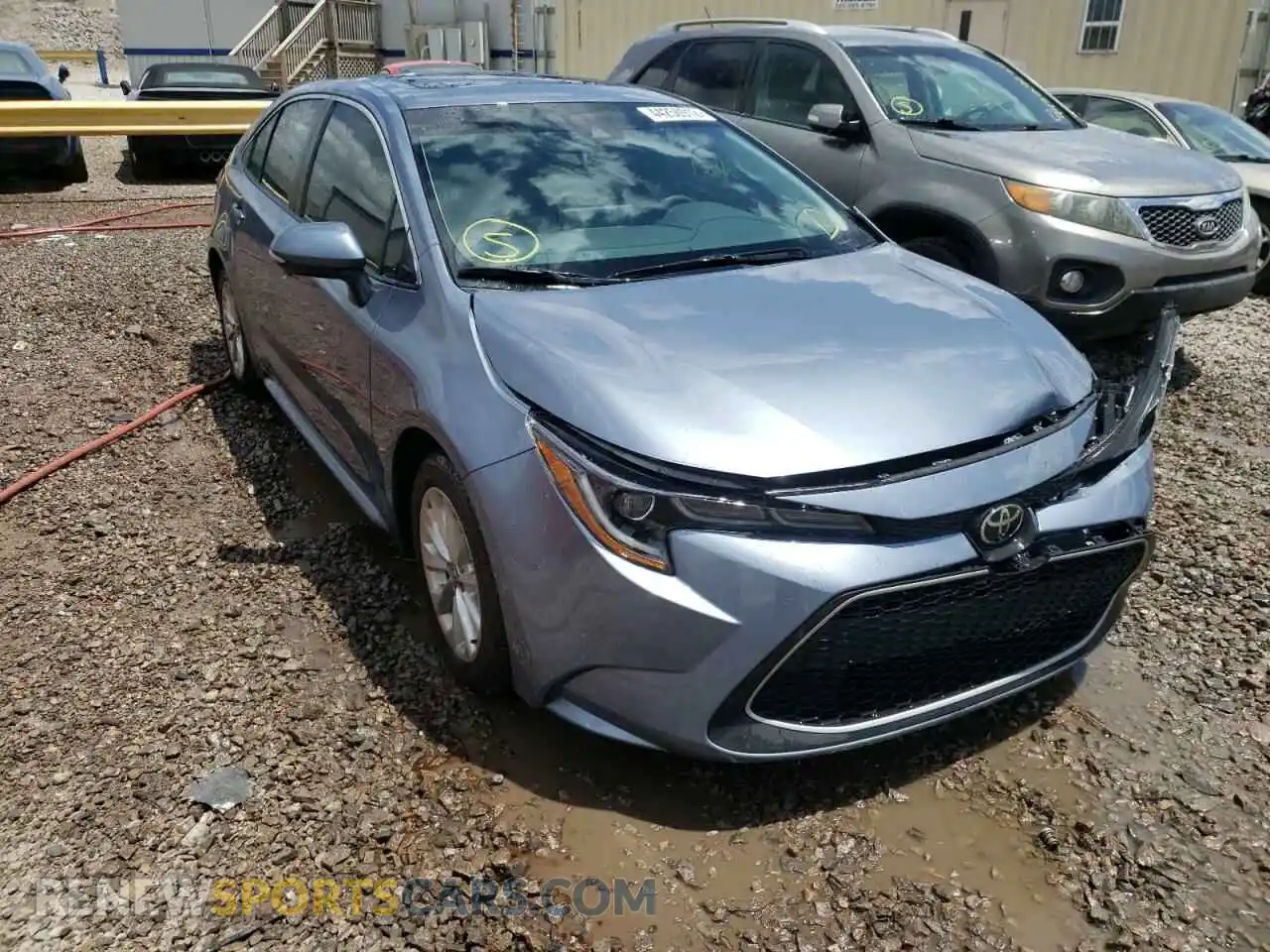 1 Photograph of a damaged car 5YFFPMAE6MP258168 TOYOTA COROLLA 2021