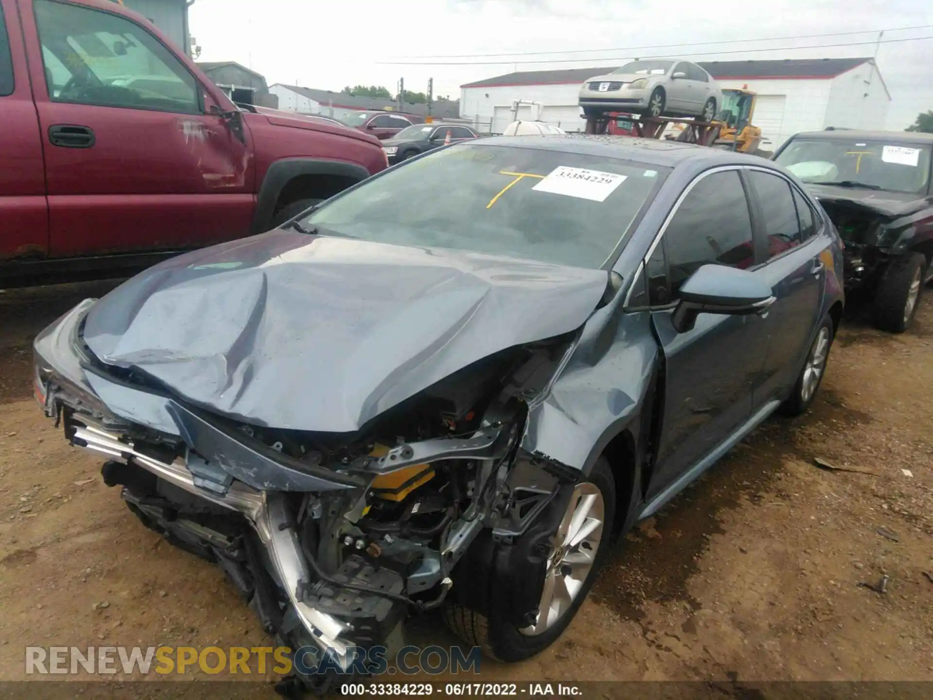 2 Photograph of a damaged car 5YFFPMAE7MP174277 TOYOTA COROLLA 2021