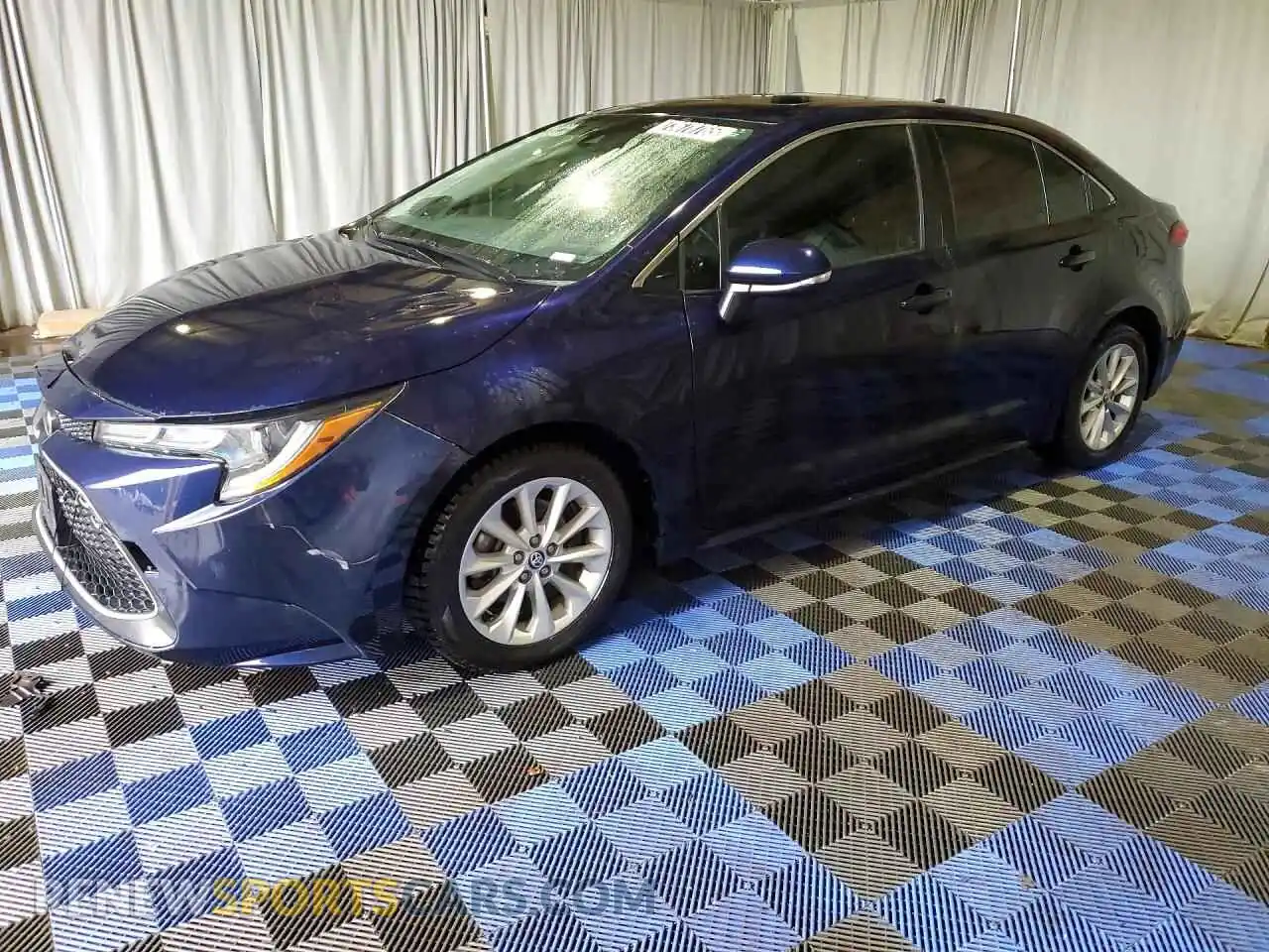 1 Photograph of a damaged car 5YFFPMAE9MP173356 TOYOTA COROLLA 2021