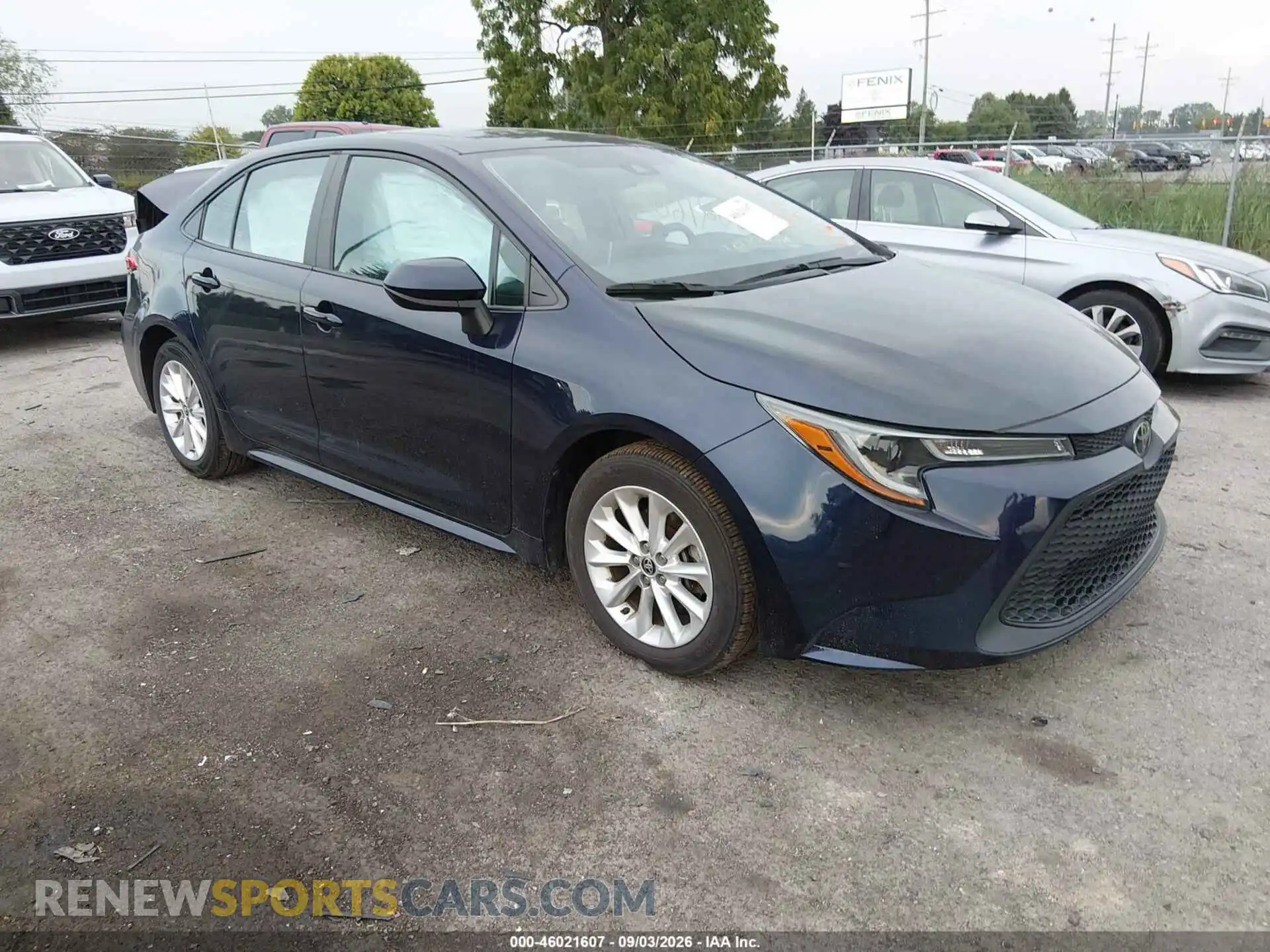 1 fotografías del automóvil dañado 5YFHPMAE8MP238254 TOYOTA COROLLA 2021