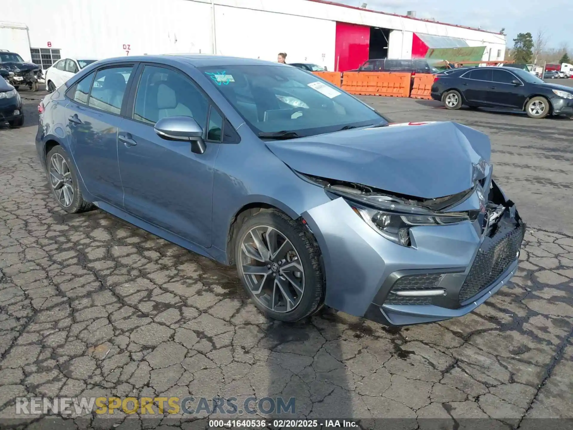 1 Photograph of a damaged car 5YFM4MCE1MP066007 TOYOTA COROLLA 2021