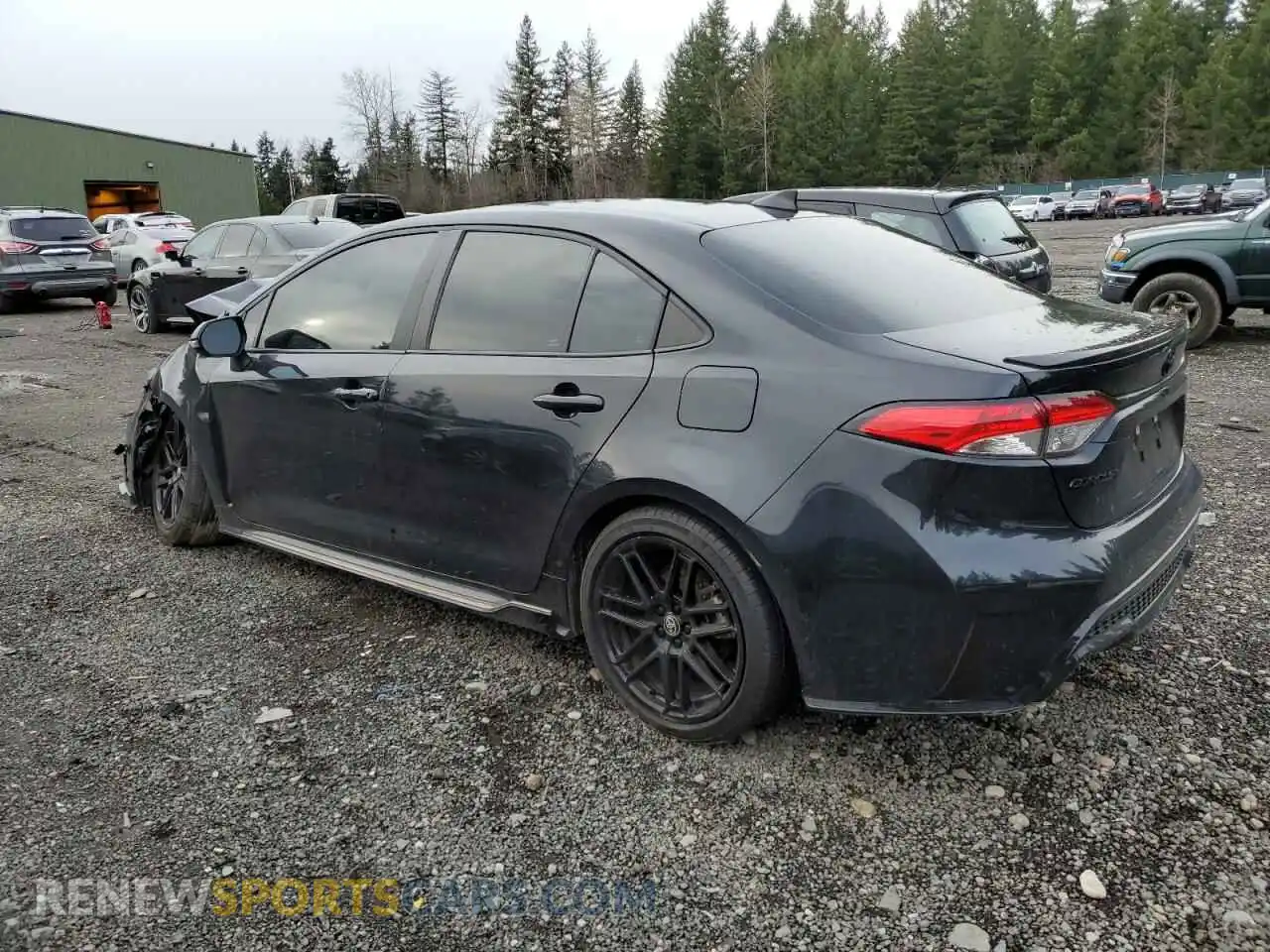 2 Photograph of a damaged car 5YFM4MCE1MP091859 TOYOTA COROLLA 2021