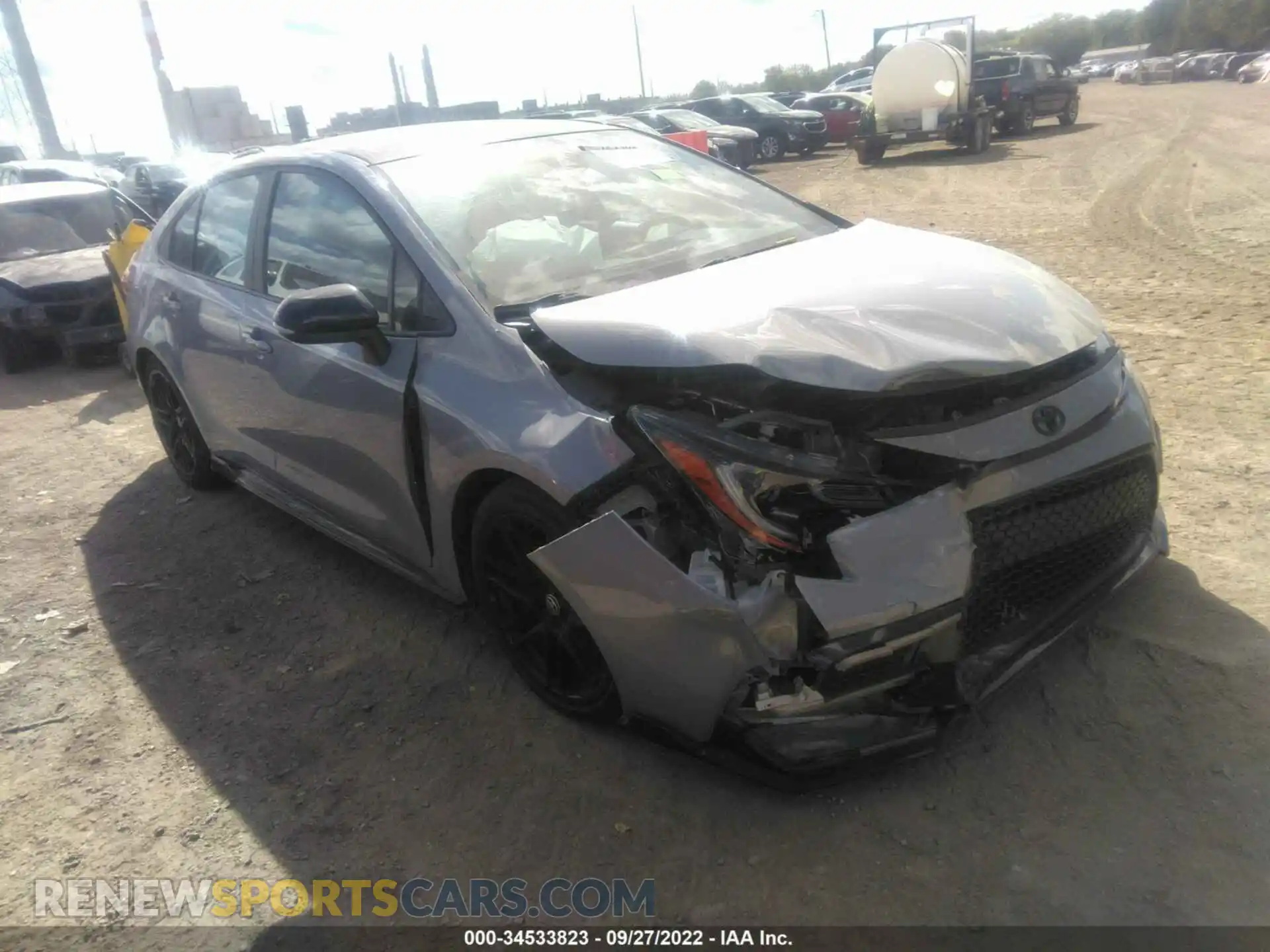 1 Photograph of a damaged car 5YFM4MCE3MP078580 TOYOTA COROLLA 2021
