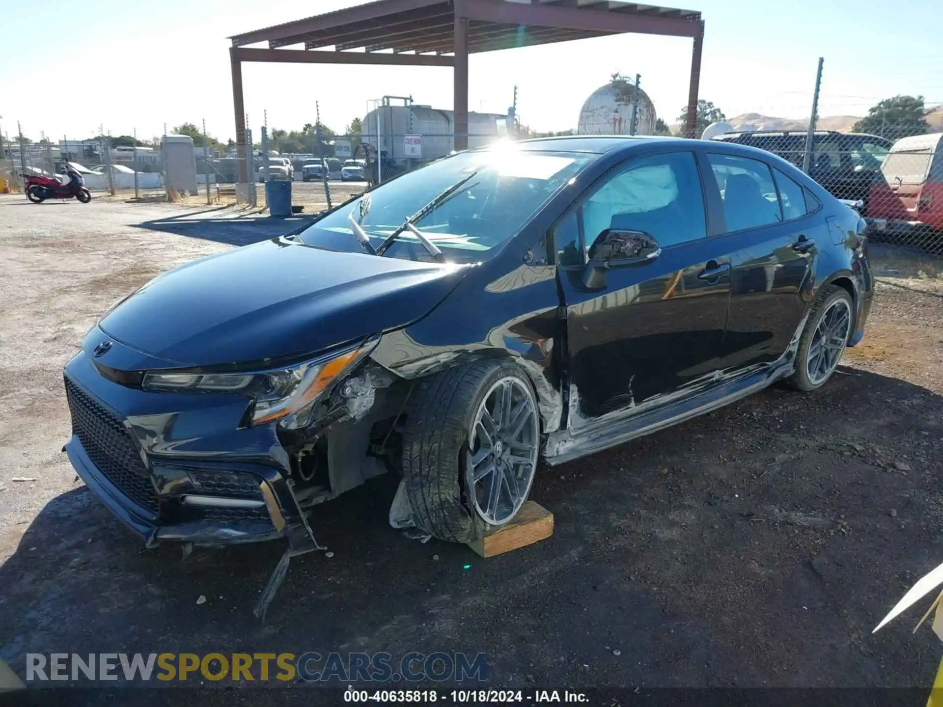 2 Photograph of a damaged car 5YFM4MCE4MP093878 TOYOTA COROLLA 2021