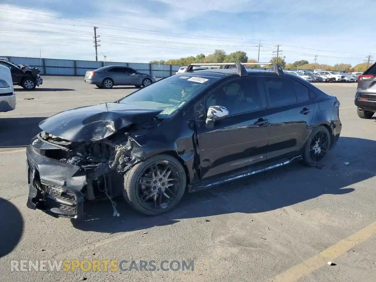 1 Photograph of a damaged car 5YFM4MCE5MP069119 TOYOTA COROLLA 2021