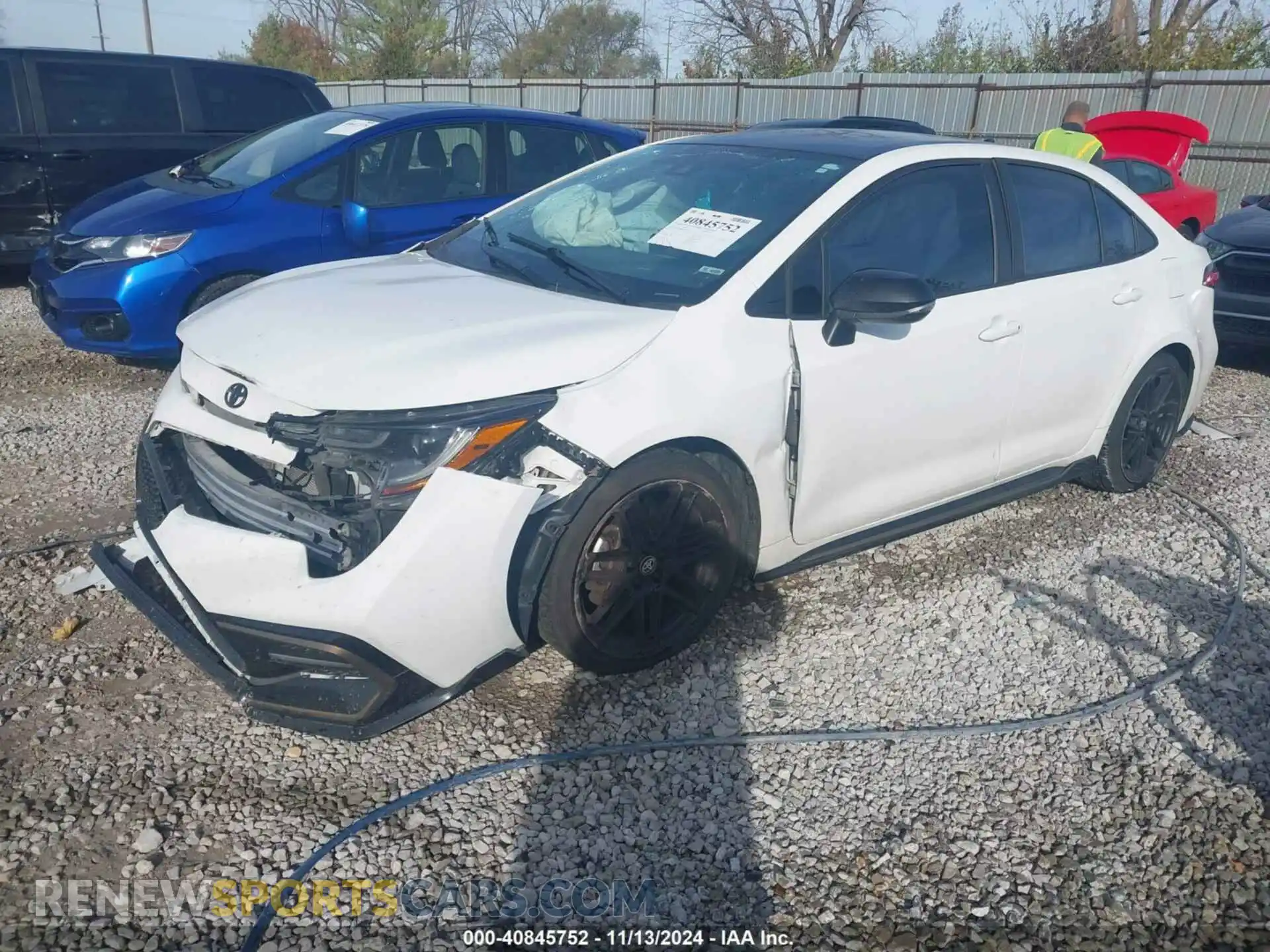 2 Photograph of a damaged car 5YFM4MCE8MP066747 TOYOTA COROLLA 2021