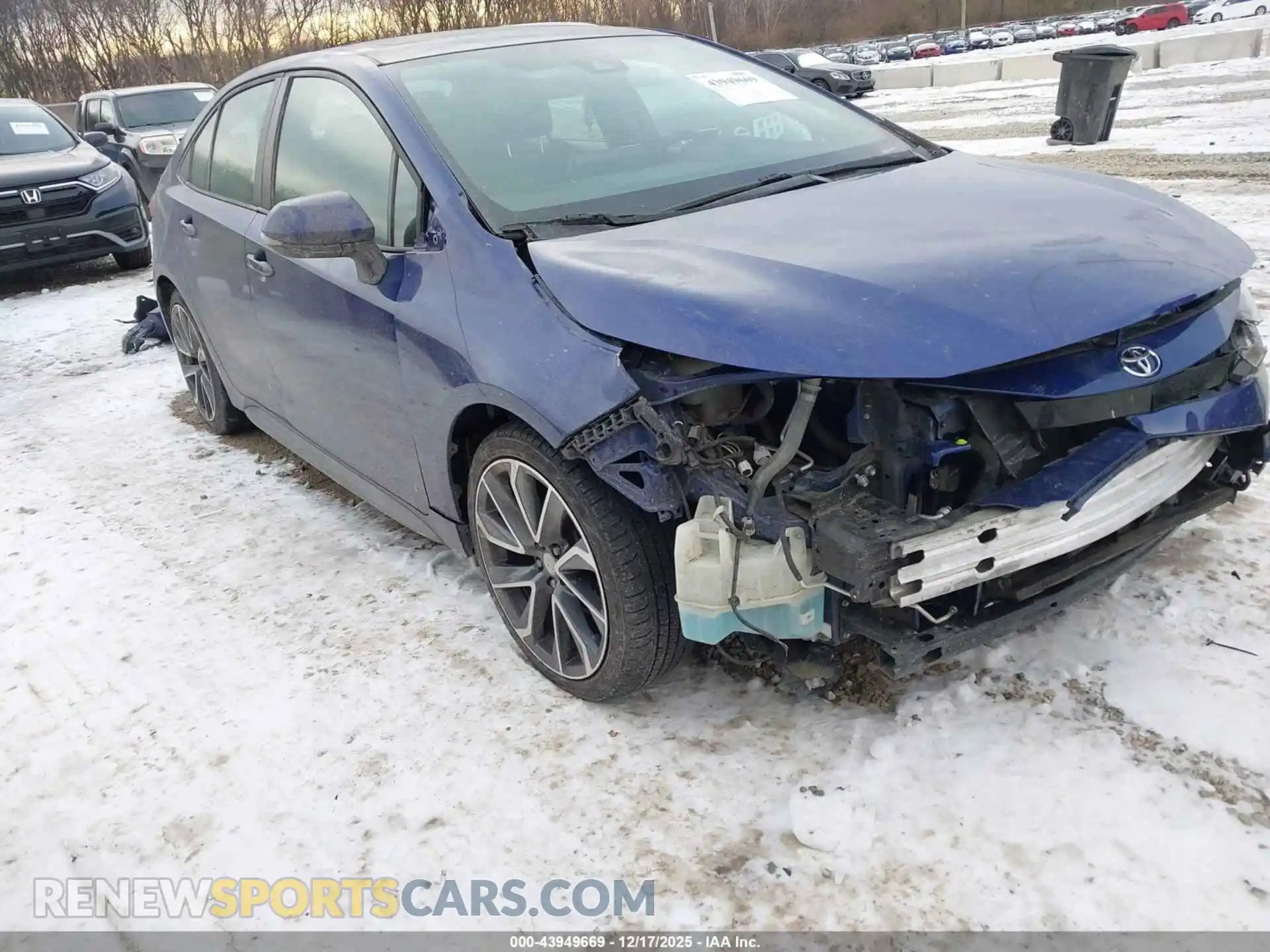 1 Photograph of a damaged car 5YFP4MCE0MP074080 TOYOTA COROLLA 2021