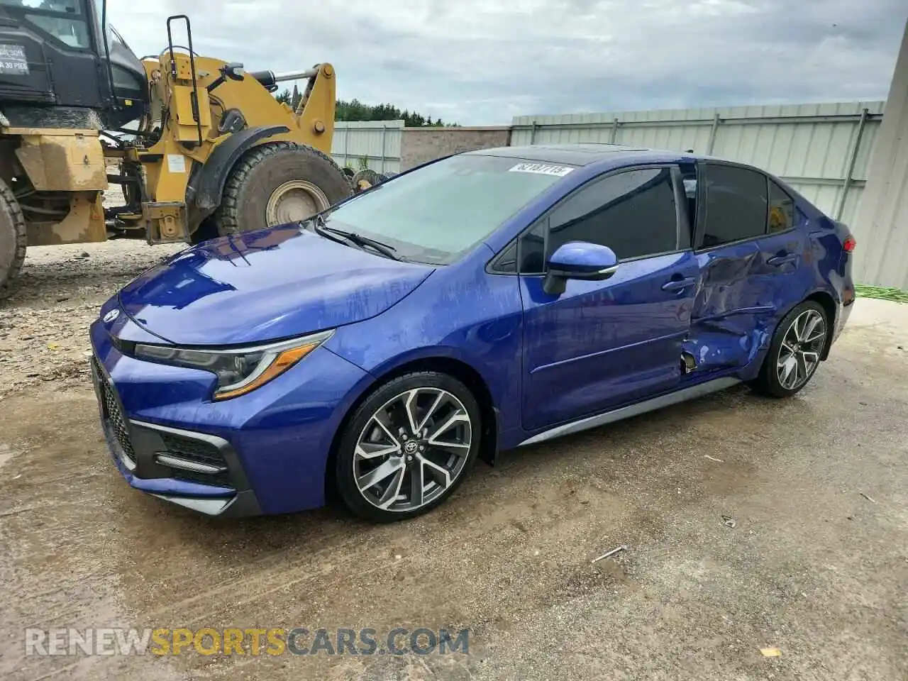 1 Photograph of a damaged car 5YFP4MCE0MP093826 TOYOTA COROLLA 2021