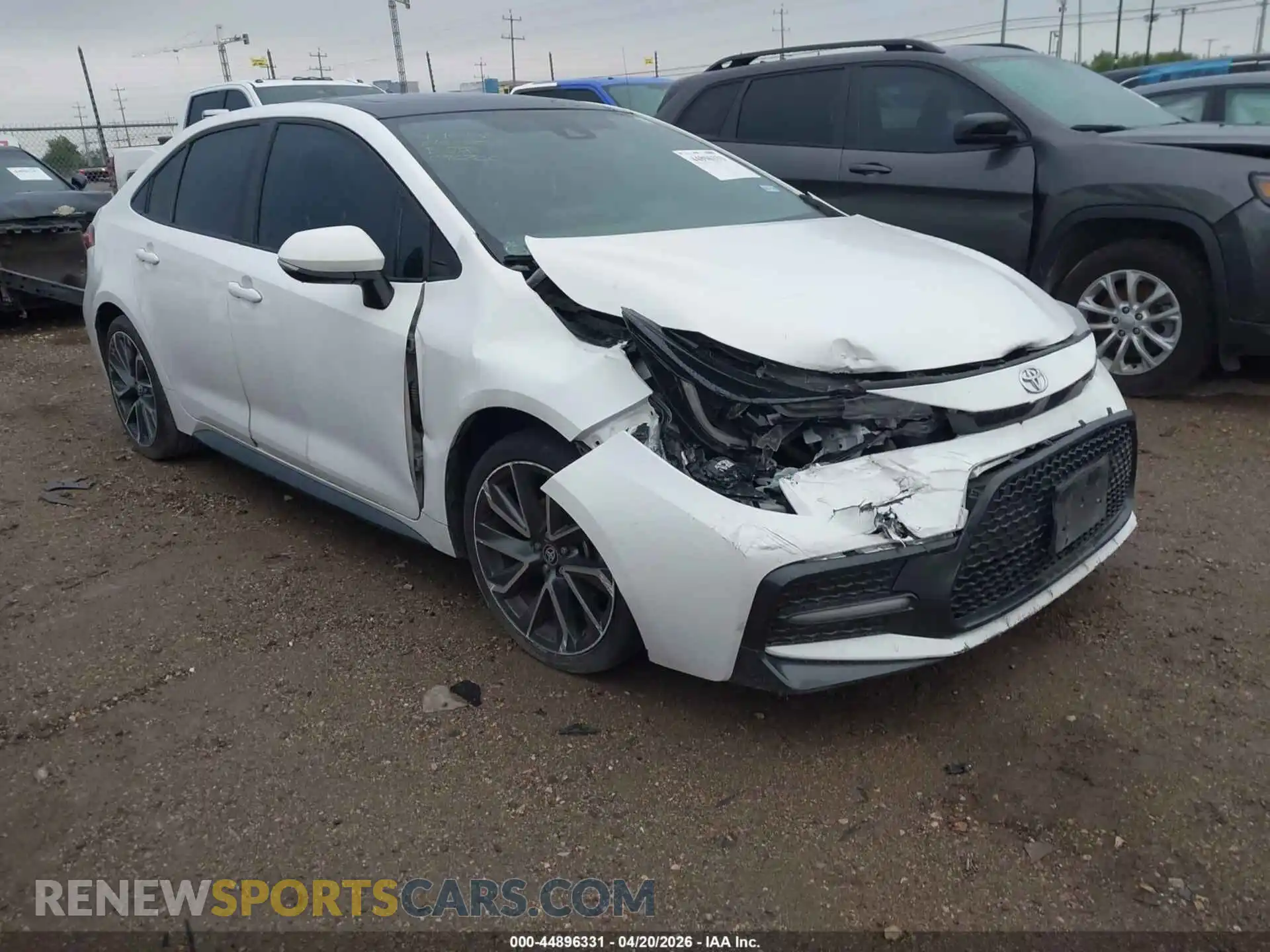 1 Photograph of a damaged car 5YFP4MCE0MP096760 TOYOTA COROLLA 2021